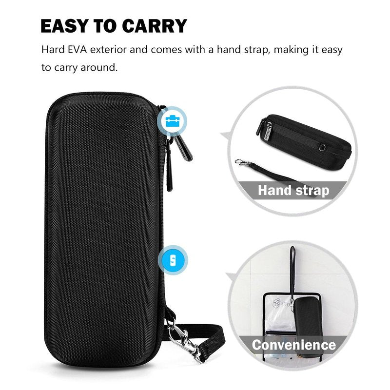 ProCase Hard Case for Hybrid Electric Trimmer and Shaver, Travel Organizer Carrying Bag for QP2520 QP2530 QP2620 QP2630