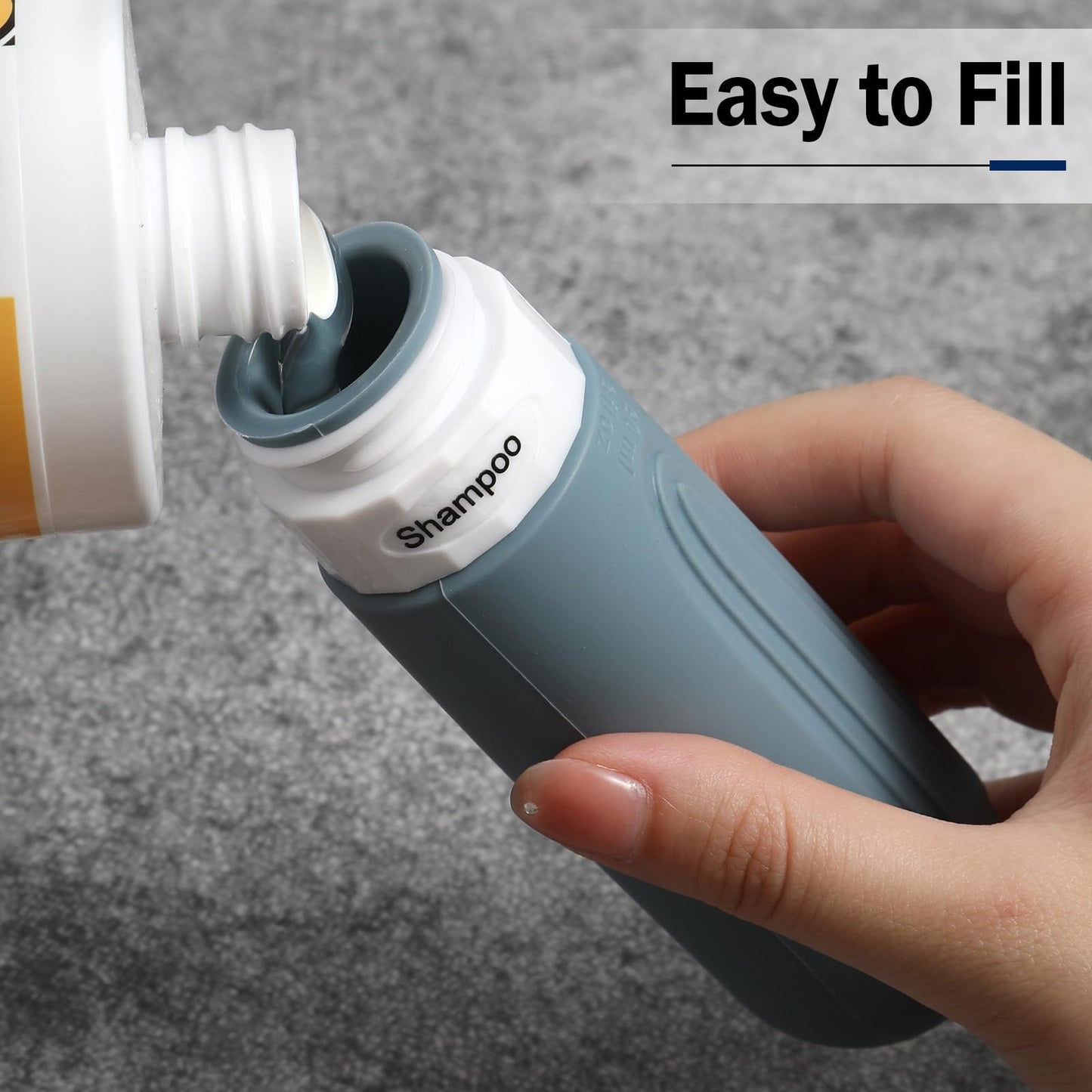 CHEODIN 20 Pack Travel Bottles for Toiletries, TSA Approved Travel Size Containers, Leakproof Silicone Bottles and Shampoo Conditioner, Women Men Essential Toiletry Accessories.