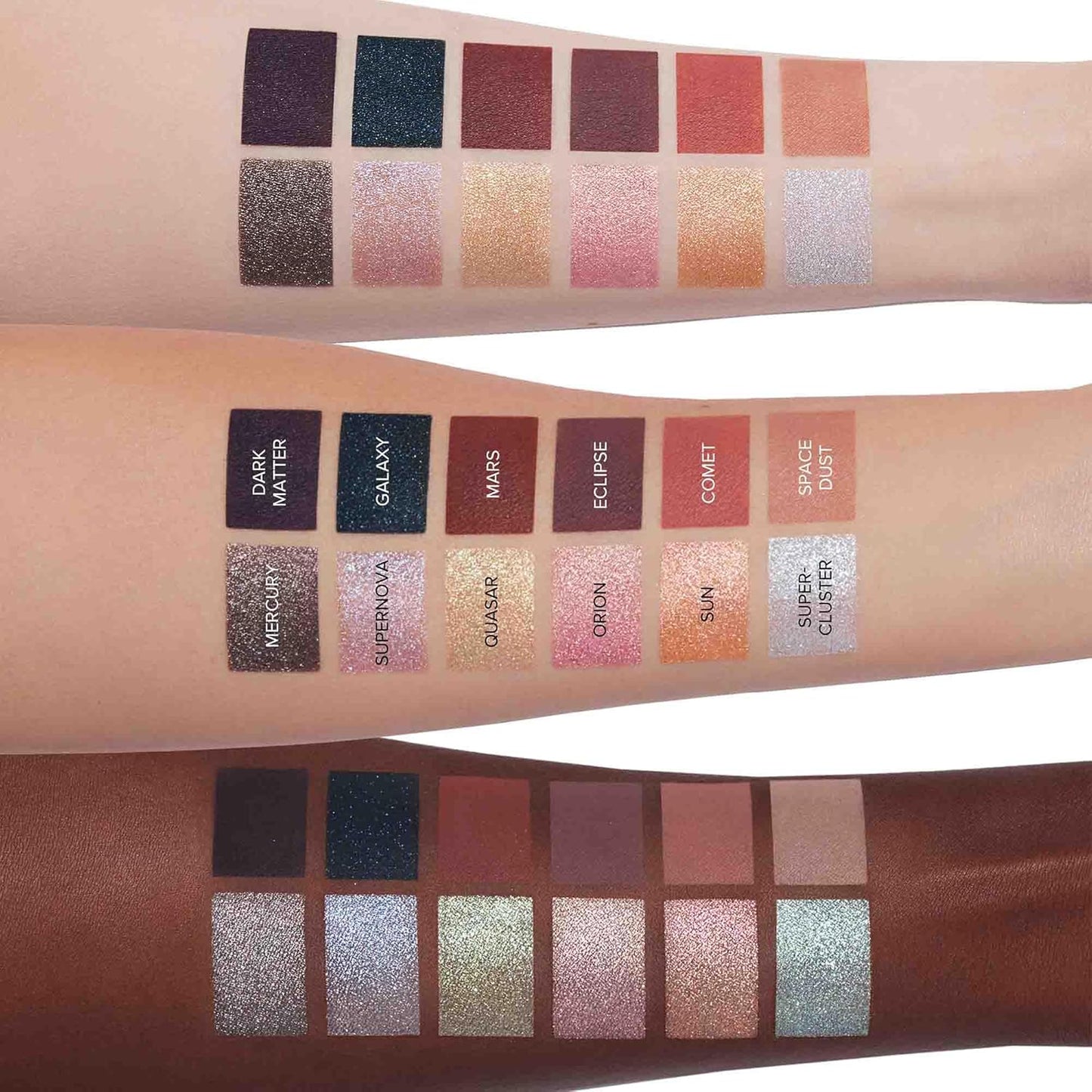 Cosmos Eyeshadow Palette - Vibrant Shades for Stunning Eye Looks | 14 Pigmented Colors