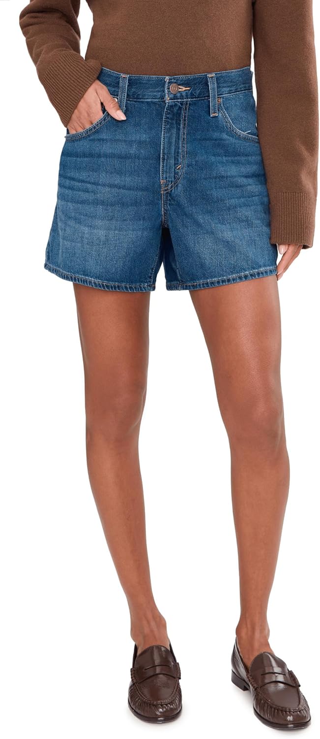 Women's Cinch Mid-Thigh Shorts - Stylish Casual Summer Wear