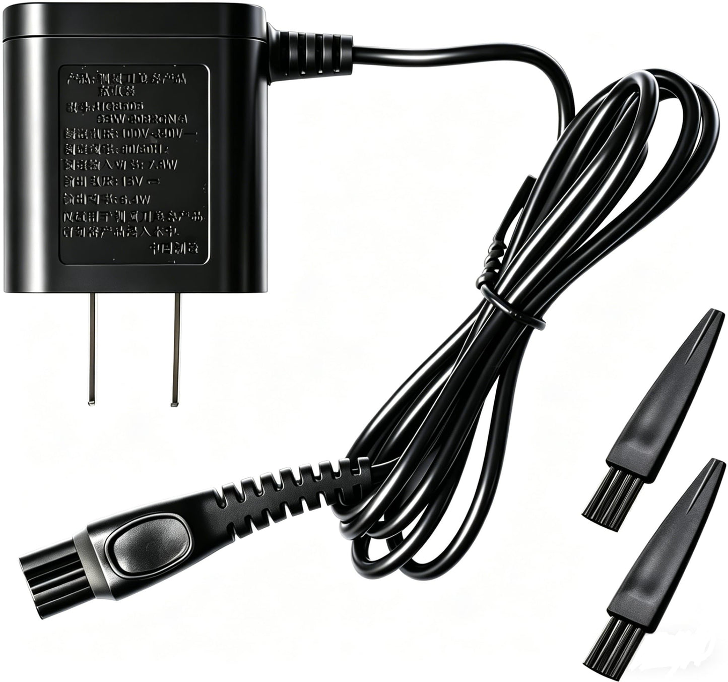 LinMei HQ8505 Power Cord for Philips QP6520 QP6530 MG7750 MG5750 3000 5000 6000 7000 9000 Series Electric Beard Trimmer, Shaver and Groomer