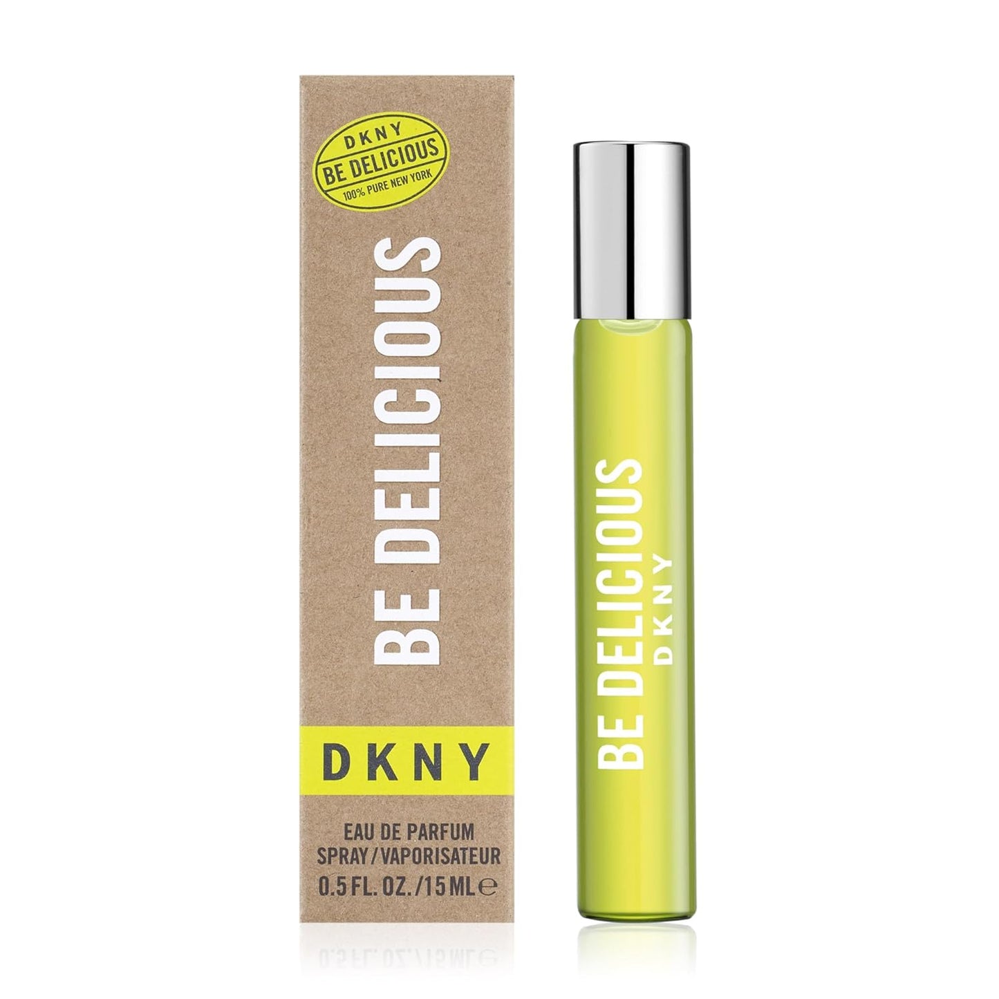 Be Delicious Eau de Parfum Spray for Women - Travel Size 0.5 Fl. Oz. | Fresh & Fruity Fragrance