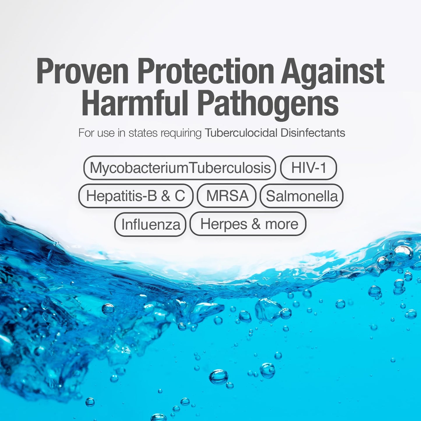 BARBICIDE Tuberculocidal Disinfectant Concentrate – 16 oz Pint | Hospital-Grade, TB, Virucidal & Bactericidal Cleaner | Professional Strength for Salons, Spas, Barbershops & Home | Anti-Rust Formula