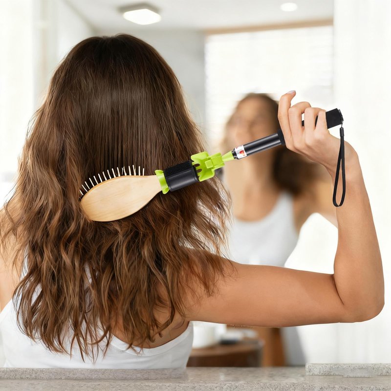 Back Shaver Extension Handle，Razor Extension Handle for Men,Long Handled Razor for Legs and Body,Adjustable Angle Back Trimmer with Telescopic 13-25 Inch Handle, Ideal for Elderly and Self-Care