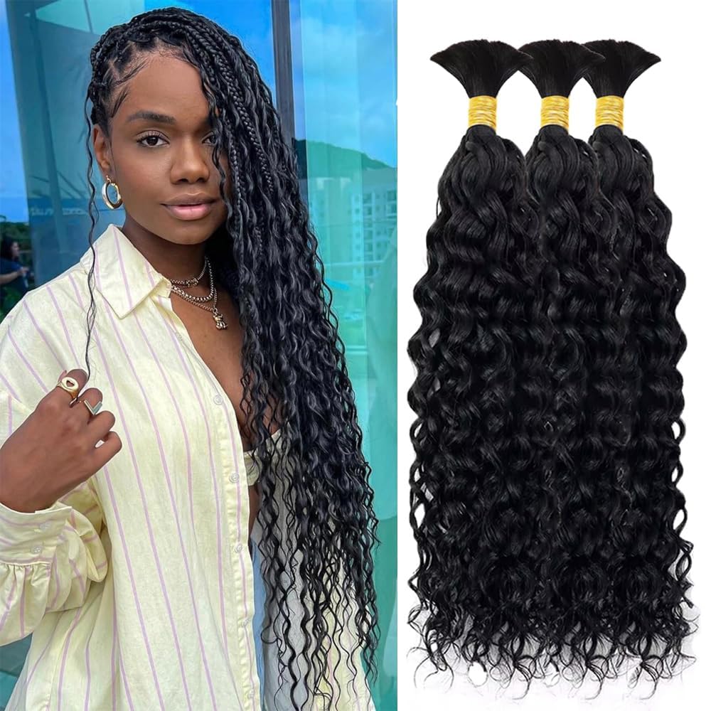 Dreadlock Extensions - 100% Human Hair, Handmade Permanent Locs | 30 Strands, 4 Inch, Can Be Dyed & Curled