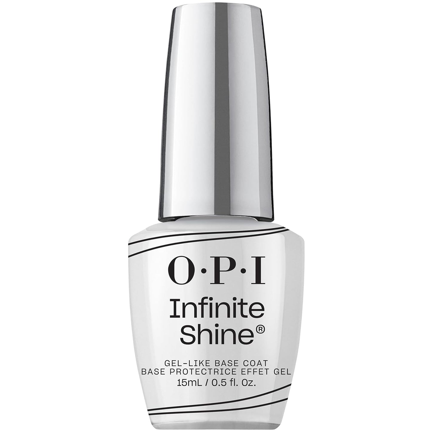 OPI Infinite Shine Long Wear Nail Polish - Clear Gel Base & Top Coat | Vegan, Long Lasting Protection