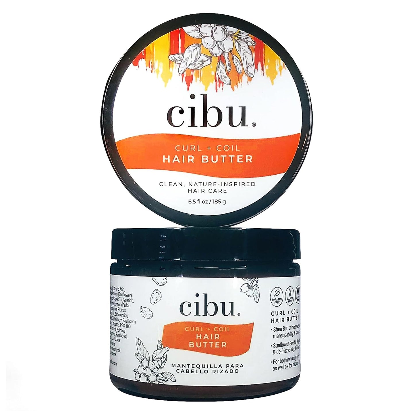 CIBU 3-in-1 Scalp Treatment - Soothing Peppermint Herbal Rinse | Exfoliating Care for Healthy Hair - 3.8oz