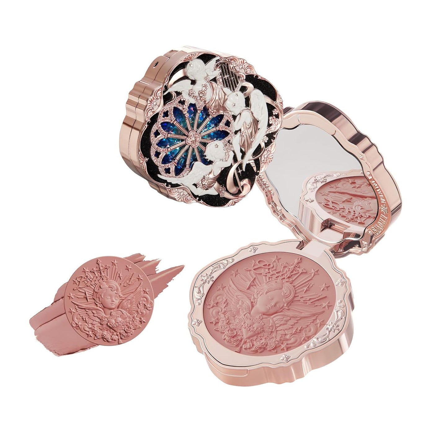 Little Angel Cream Blush - Warm Pink Hydrating Blush for Cheeks | Buildable, Blendable Dewy Makeup, 0.21 Oz