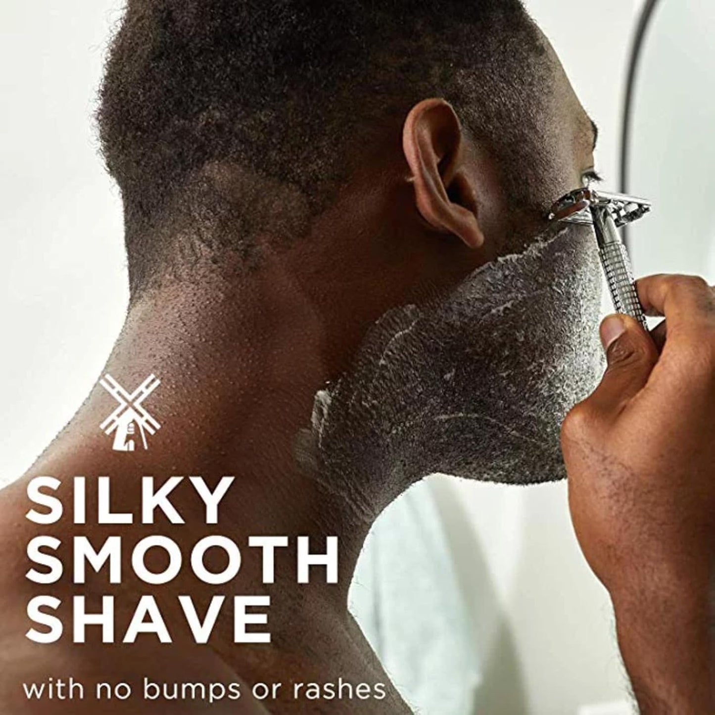 Shave Butter for Men, Ultra-Moisturizing Shaving Cream, Smooth Razor Glide, Natural Ingredients, 6 oz (pack of 2)