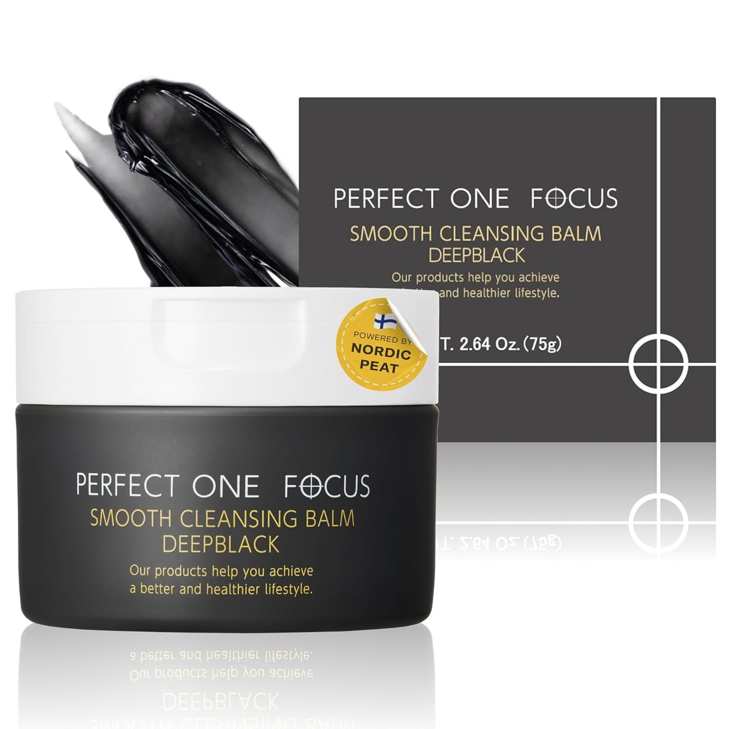 Smooth Cleansing Balm Makeup Remover - Hydrating Face Cleanser with Vitamin C, AHA & Ceramides | 2.64 oz, Lime & Orange