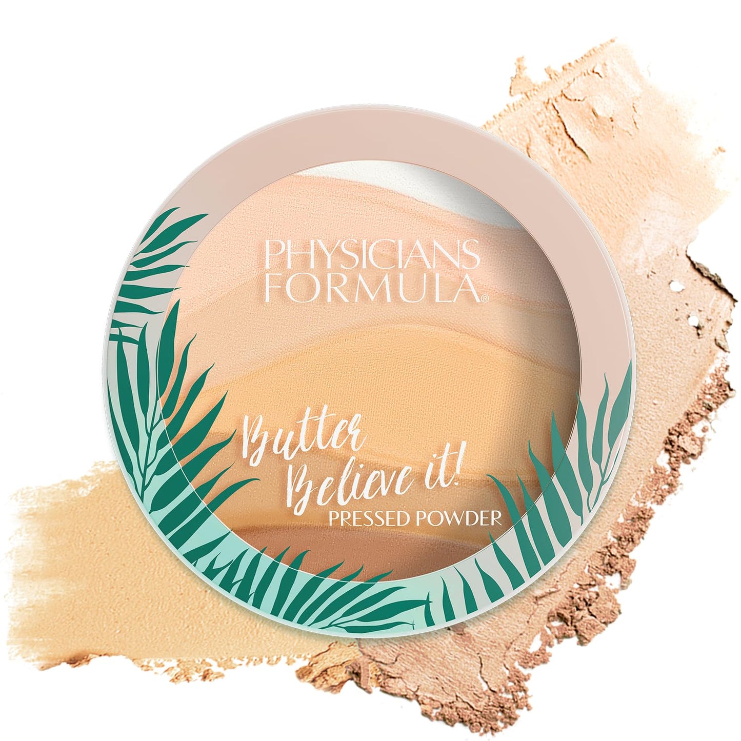 Physicians Formula Butter Glow Pressed Powder - Radiance-Boosting Face Powder with Murumuru Butter | Translucent Glow Finish