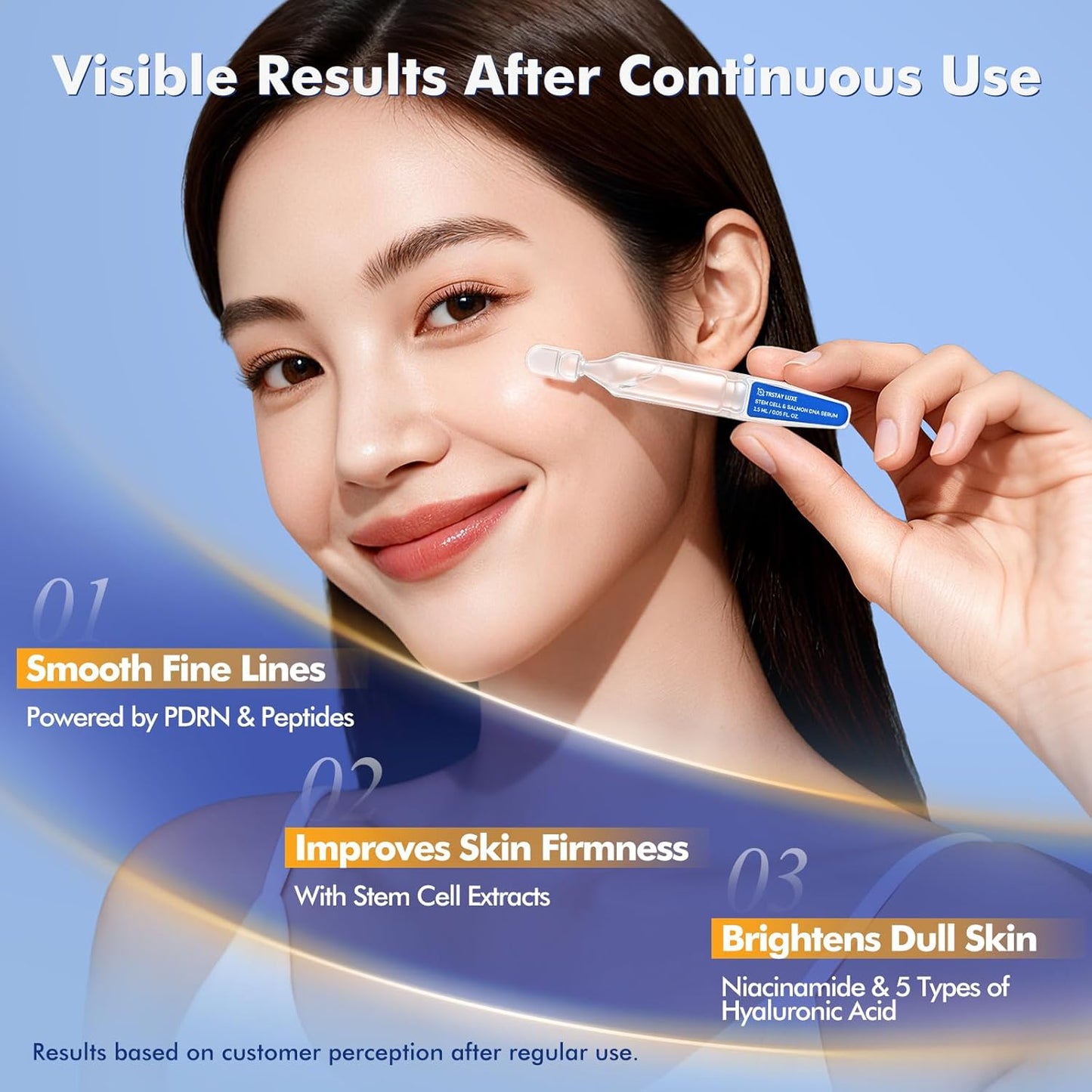 PDRN Serum for Microneedling Aftercare - Anti-Aging Face Serum with Peptides & Hyaluronic Acid | 1.5 mL × 30 Vials, Korean Skincare