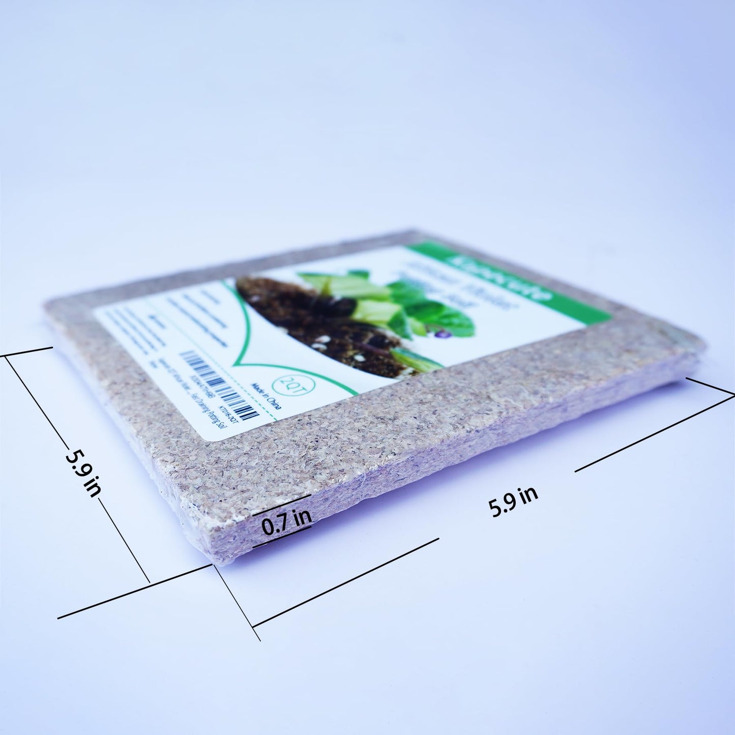 Kapecute 2QT African Violet Potting Soil, Professionally Formulated Weakly Acidic, High Humidity, Fast Draining Potting Soil