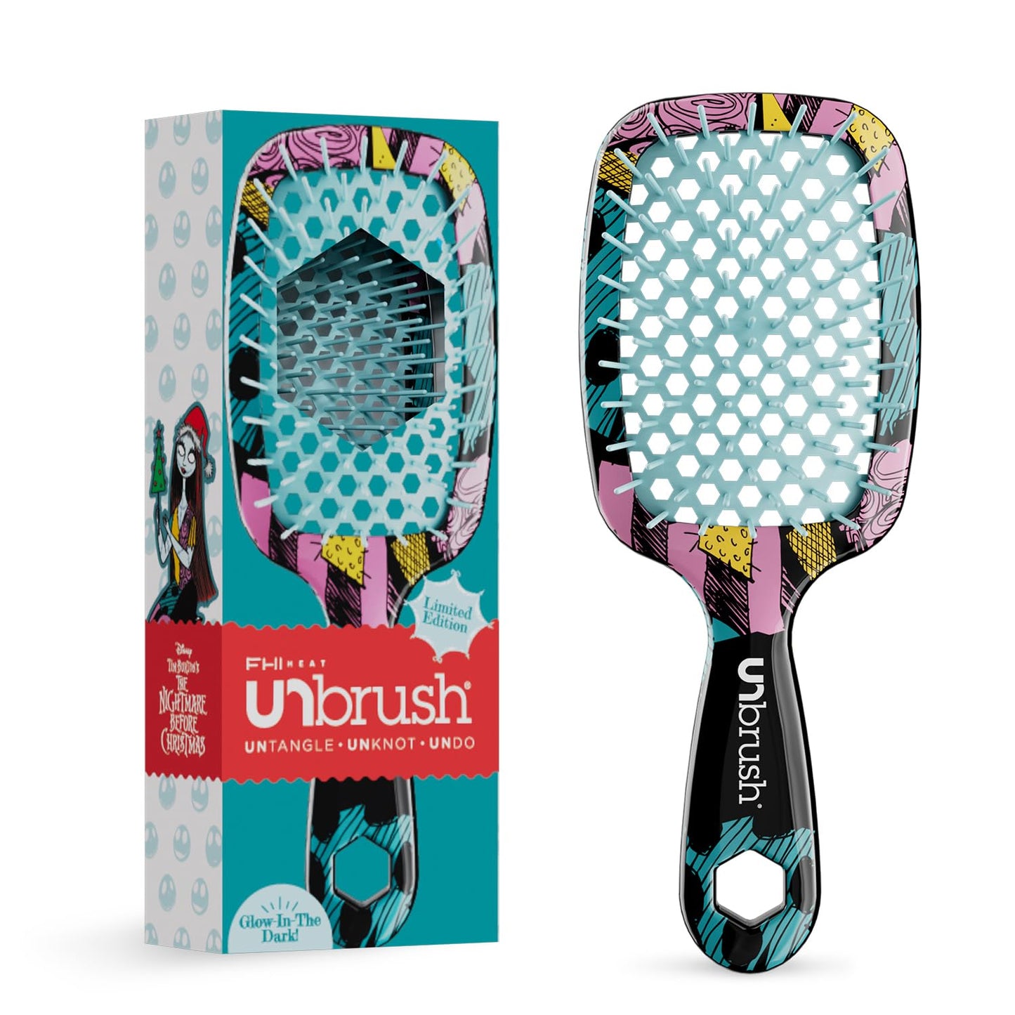FHI Heat UNbrush - Nightmare Before Christmas Jack Styling Tool | Sleek Design & Easy Use