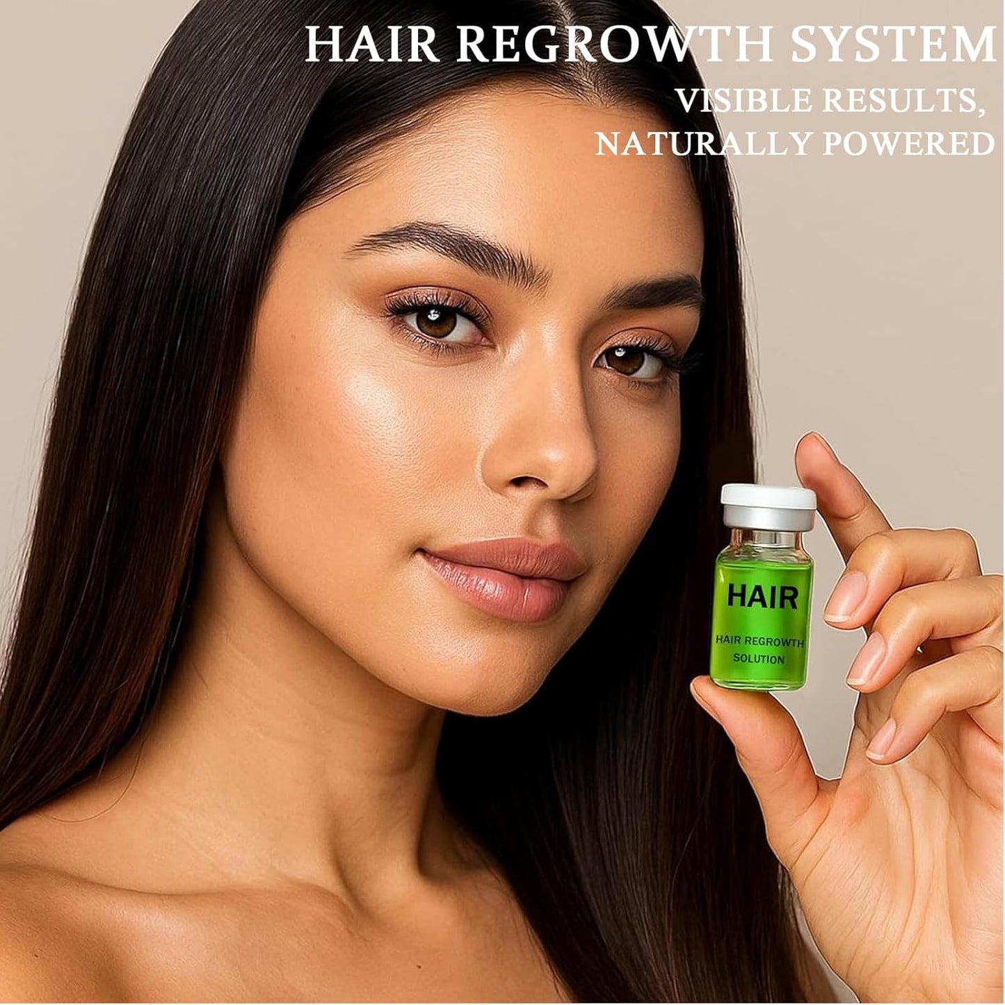 Advanced Hair Regrowth System - Ginseng & Peppermint Oil Treatment for Thicker Hair | Unisex Serum (1)