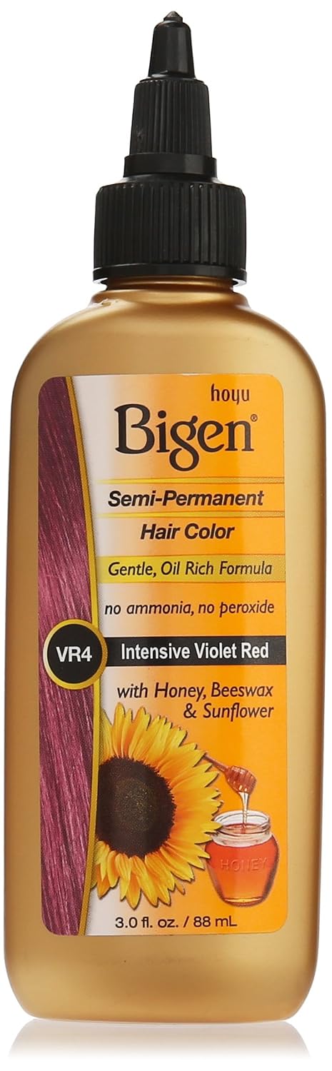 Bigen Semi-Permanent Hair Color - Rich Amber Shade, 3 oz | Long-Lasting Color & Shine
