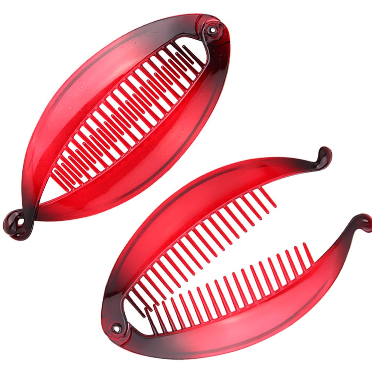Fishtail Hair Clips - Double Banana Combs for Thin Hair | Stylish Hair Accessories for Women & Girls