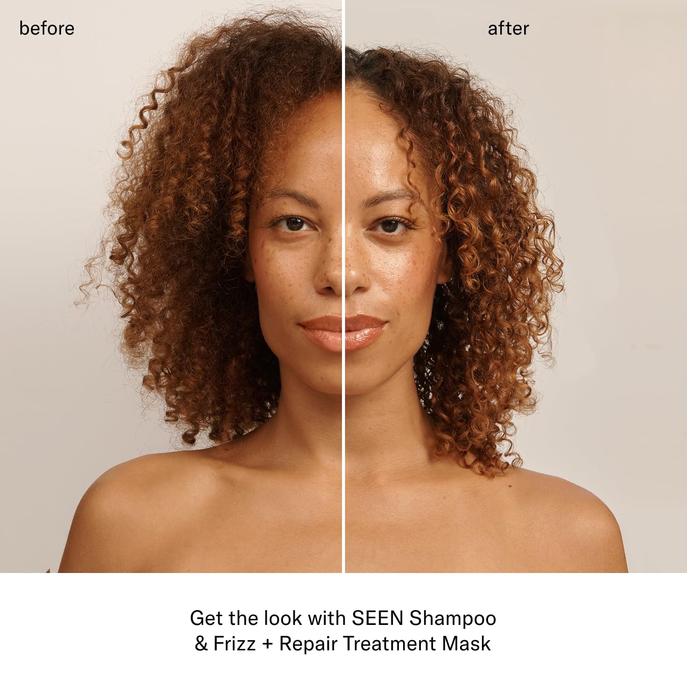 Frizz Repair Treatment Mask - Nourishing Formula for Stronger, Smoother Hair | Safe for Sensitive Skin