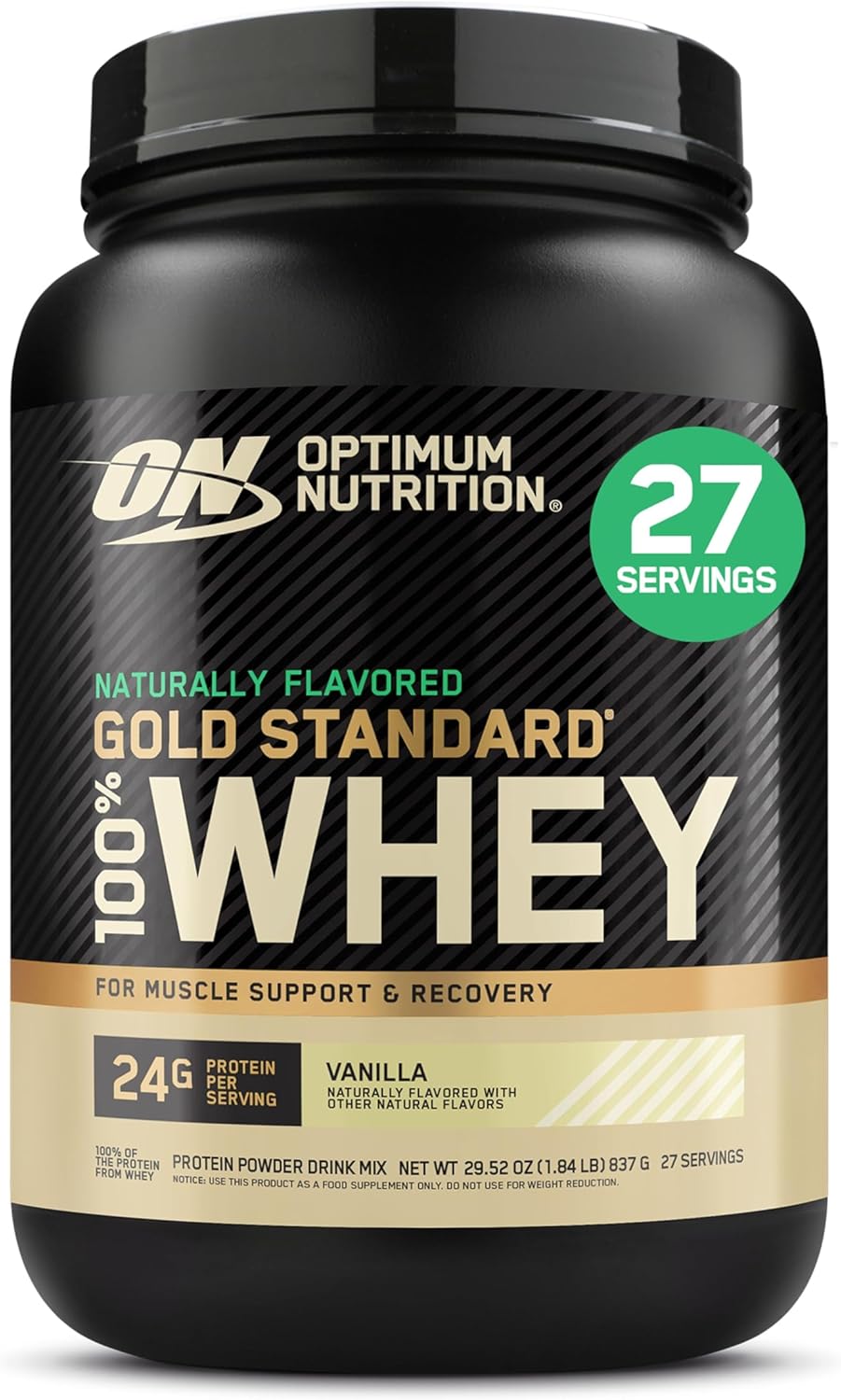 Optimum Nutrition Whey Protein Powder - Double Rich Chocolate Flavor | 1.98 lb Size
