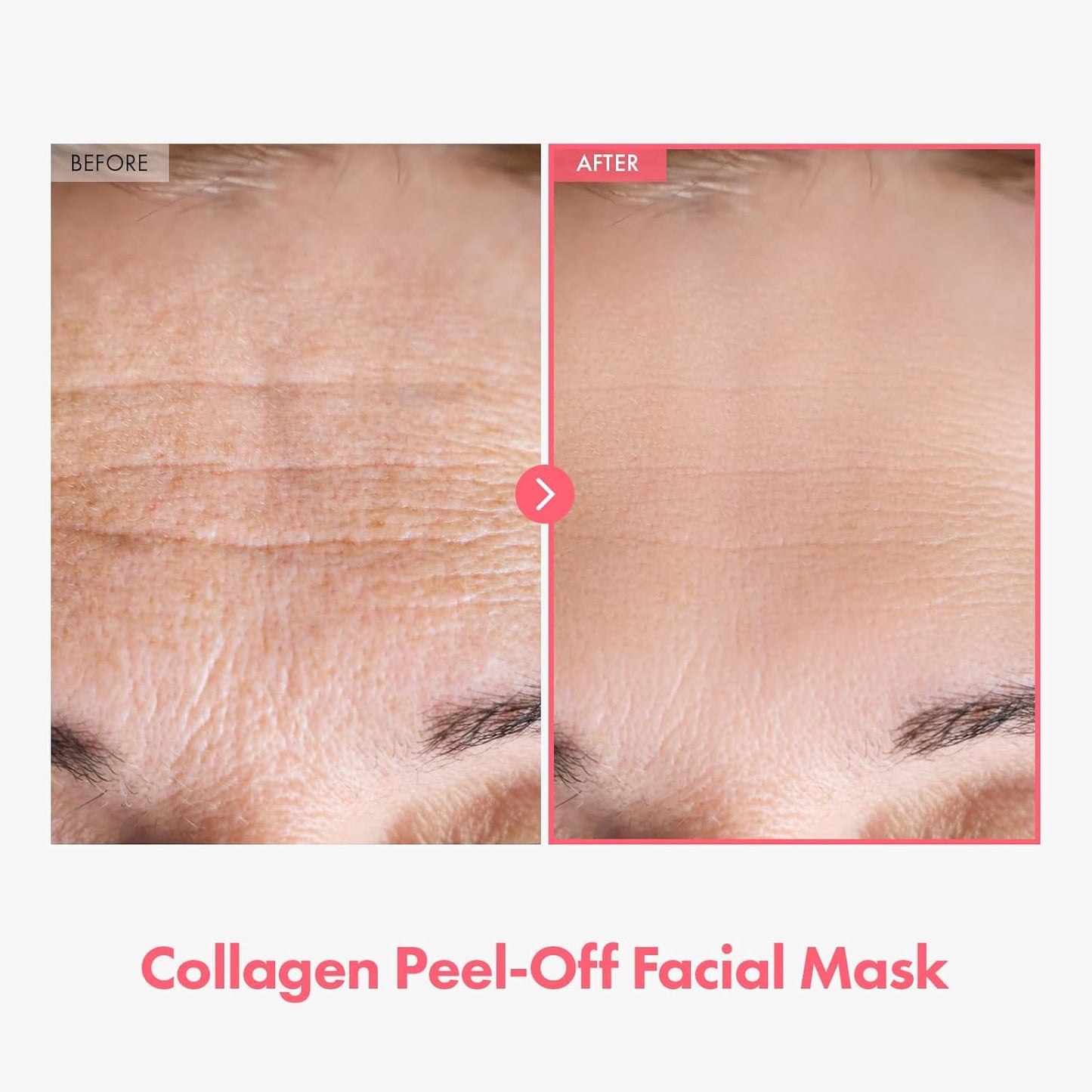 Real Collagen Fit Hydrolyzed Collagen Wrapping Mask - Hydrating Peel Off Facial Mask for Glass Skin | 50ml (1.69 fl. oz.)