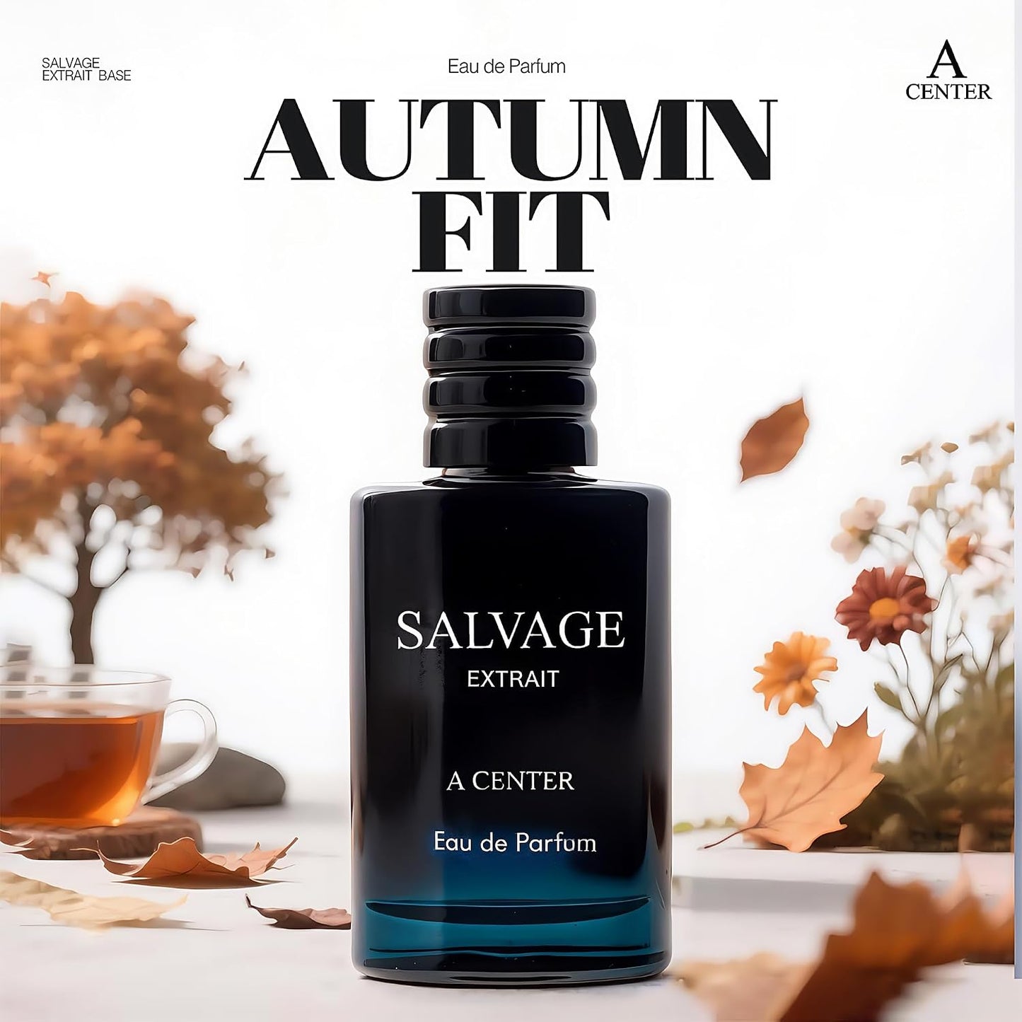 A CENTER Cologne for Men - Multi-Scent Eau De Toilette Spray 100 ML | Versatile Fragrance Set