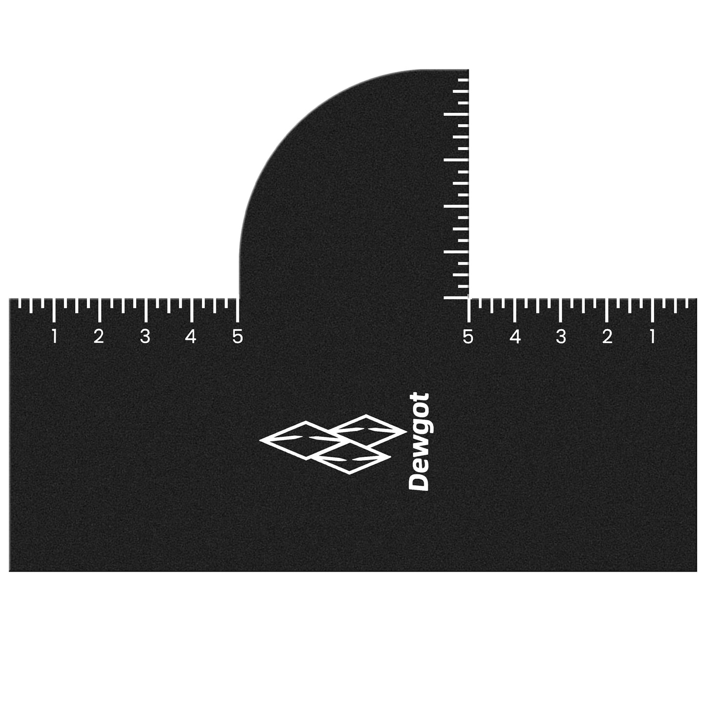Dewgot Enhancement Card for Barbers with Measurement Indicators, Reusable Barber Hairline Shaping Tool and Color Spray Edge Line Up Tool (1PCS)