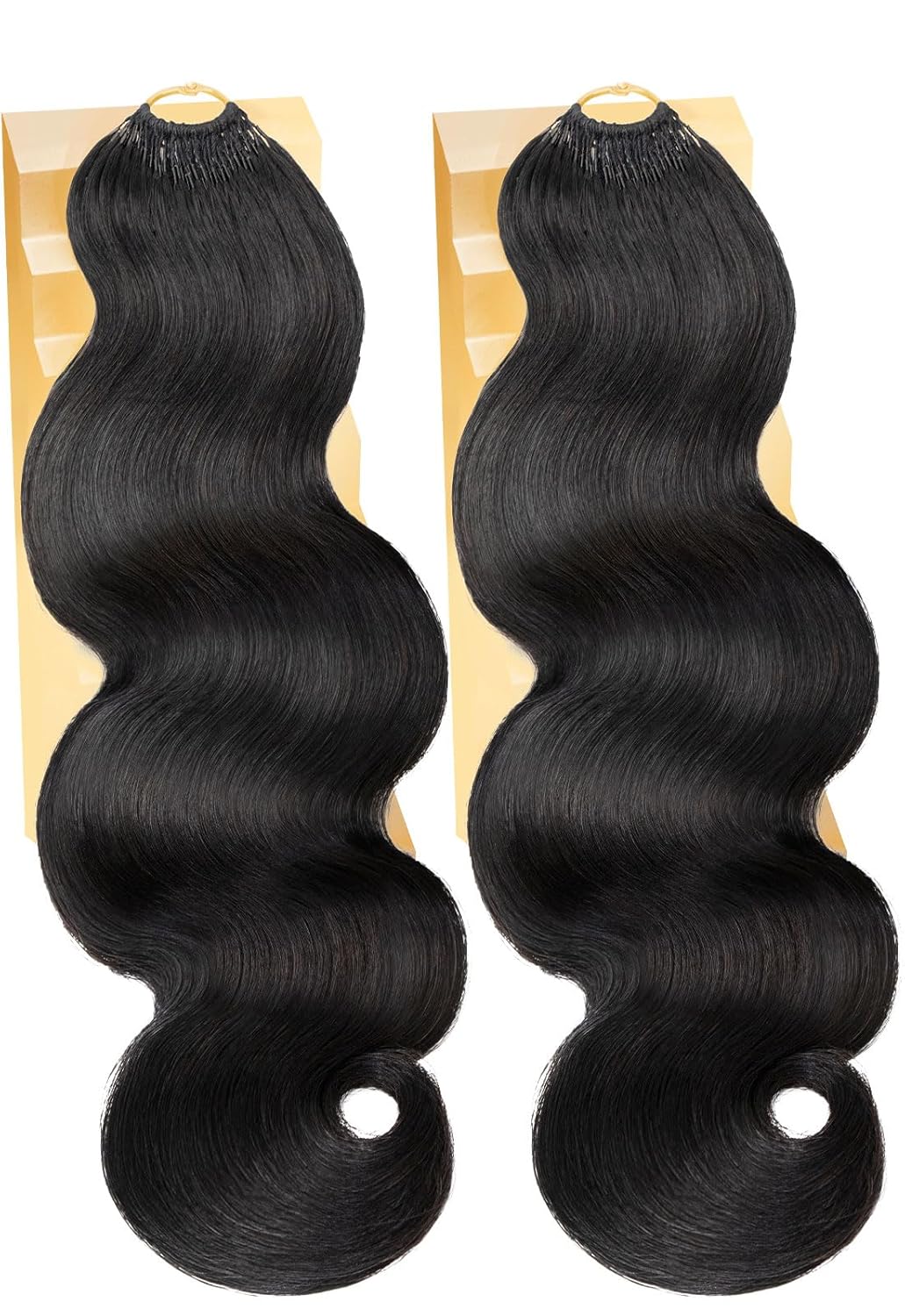 Crochet Hair for Black Women - Feather Burmese Body Wave | 14-16 Inch, Knotless, Lightweight, Tangle-Free, Reusable