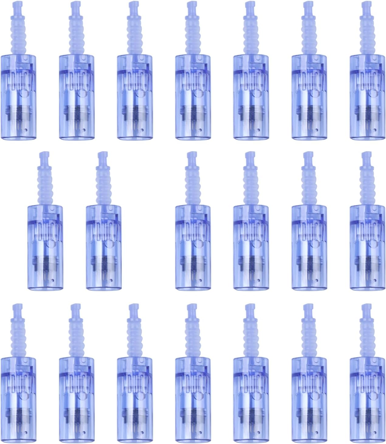 Microneedling Pen Cartridges - 20PCS 0.25mm for Dr Pen A6 | Easy Home Use - 24 Pin