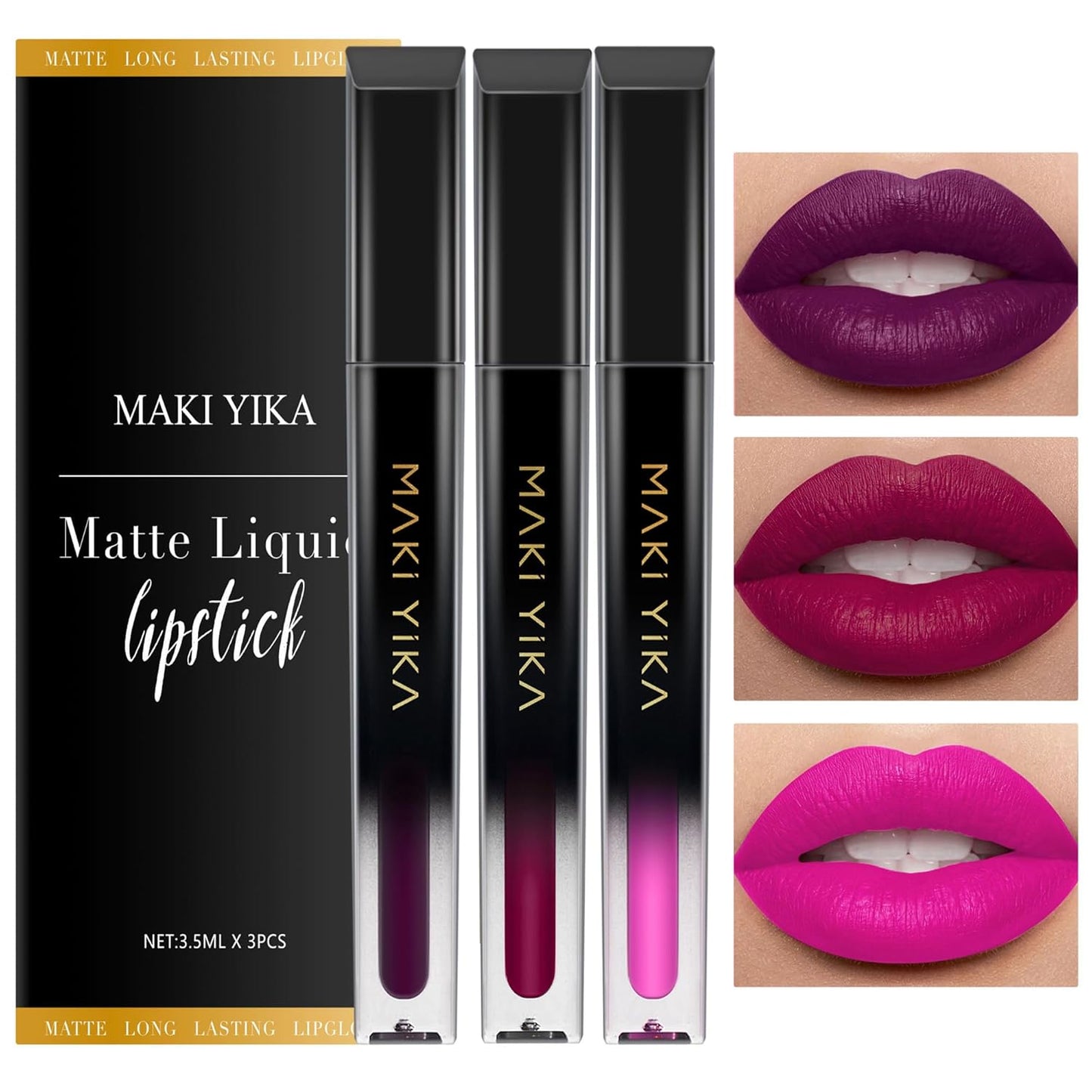 Burgundy Red Lipstick for Women - Long Lasting, No Smudge Matte Liquid | Transferproof & Cruelty-Free