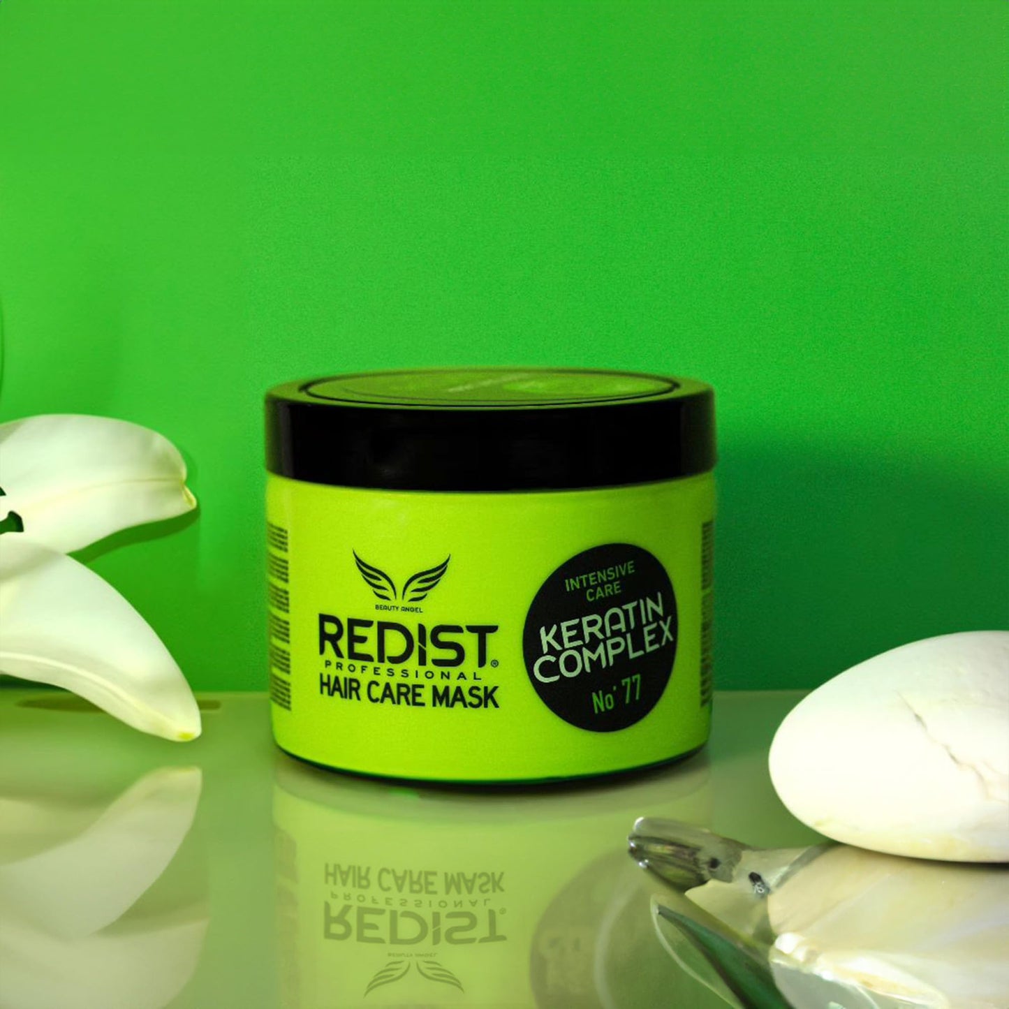 Redist Keratin Hair Mask 500ml | Intensive Repair & Nourishing Treatment with Keratin Complex | Restores Strength, Shine & Smoothness for Dry, Damaged & Colour-Treated Hair