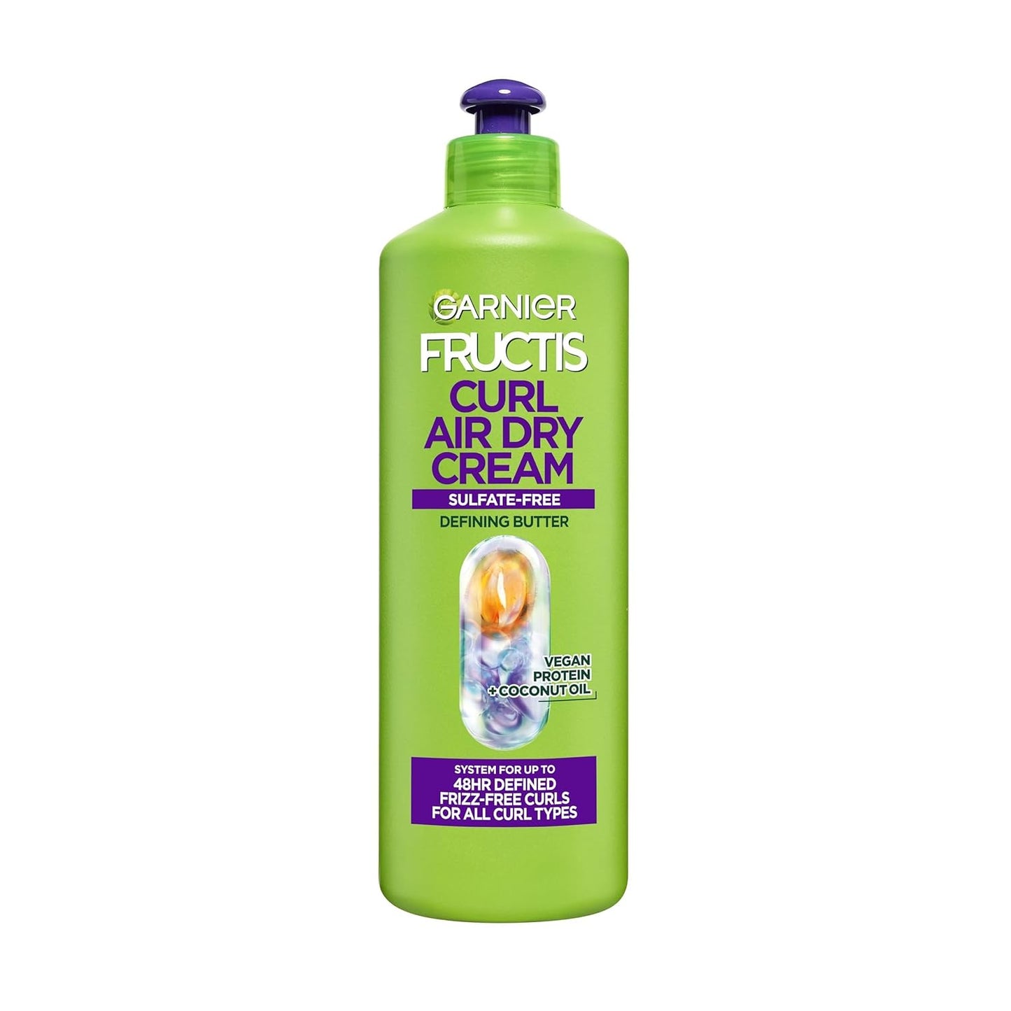 Curl Nourish Air Dry Cream - Sulfate-Free Leave-In Conditioner for Moisture & Frizz Control | 10.2 Fl Oz, Pack of 2