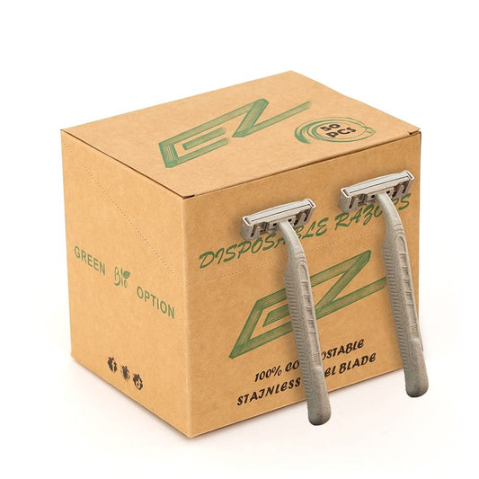 EZTAT2 ECO-Friendly Razor Men's Disposable Shaving Razors|Safety Razor for Men & Women|Ladies Safety Razor