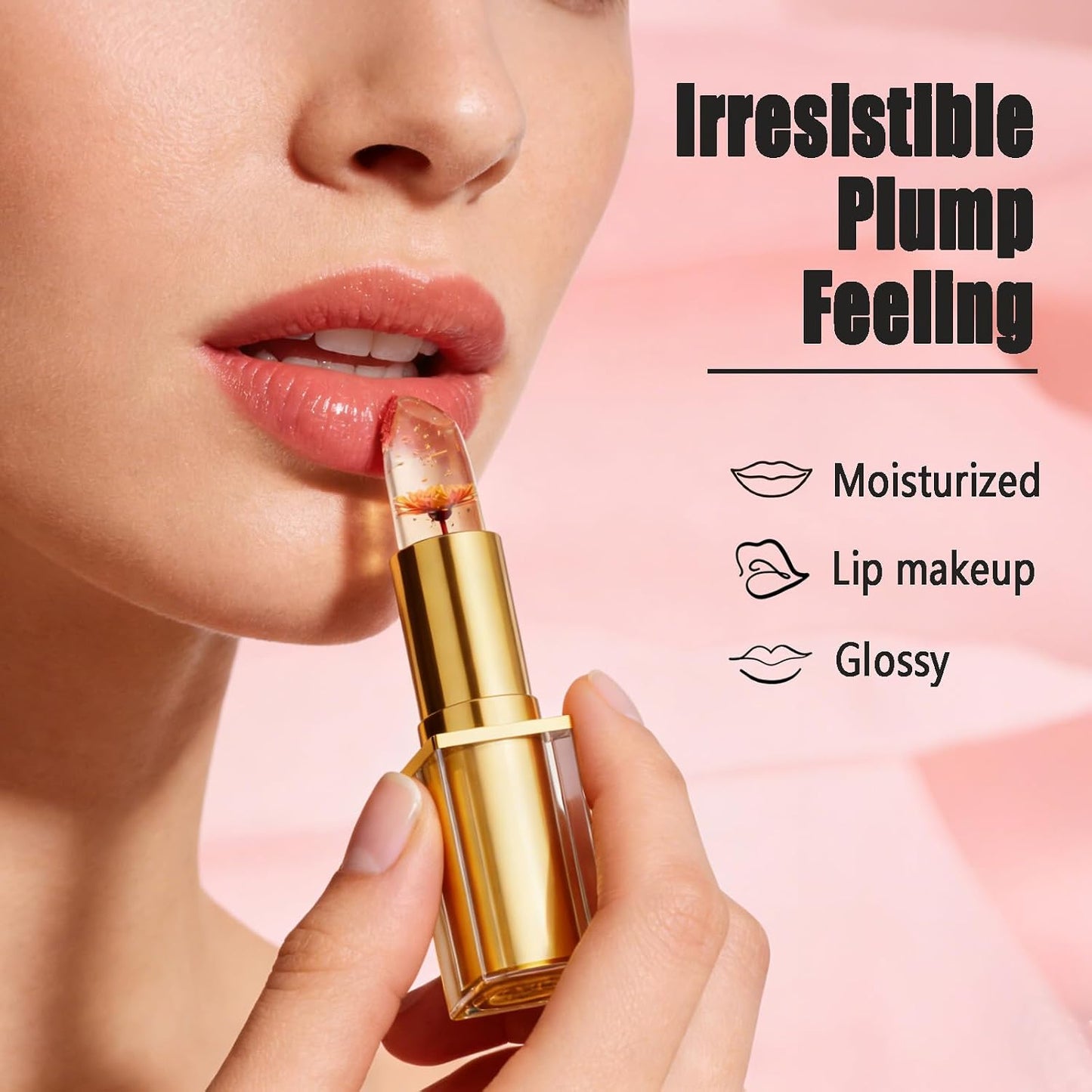 Color Changing Lipstick - Transferproof, Long Lasting 24 Hours | Moisturizing Glossy Shine (3pcs)