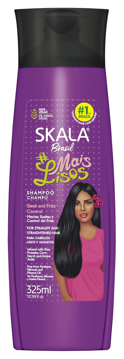 SKALA #Mais Lisos Shampoo - Vegan Frizz Control & Hydration | 325 mL