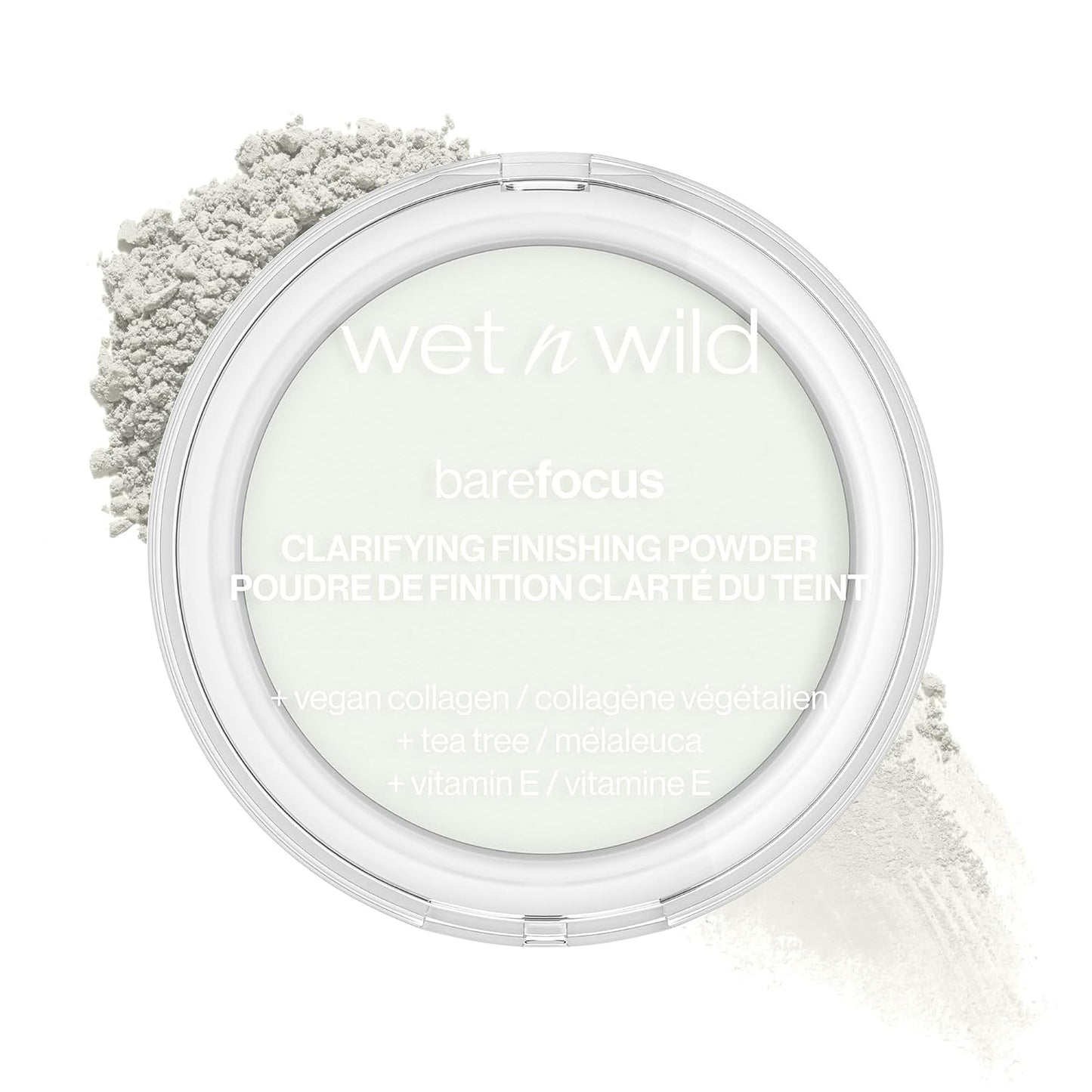 Bare Focus Clarifying Finishing Powder - Matte Pressed Setting Powder | Fair-Light Shade