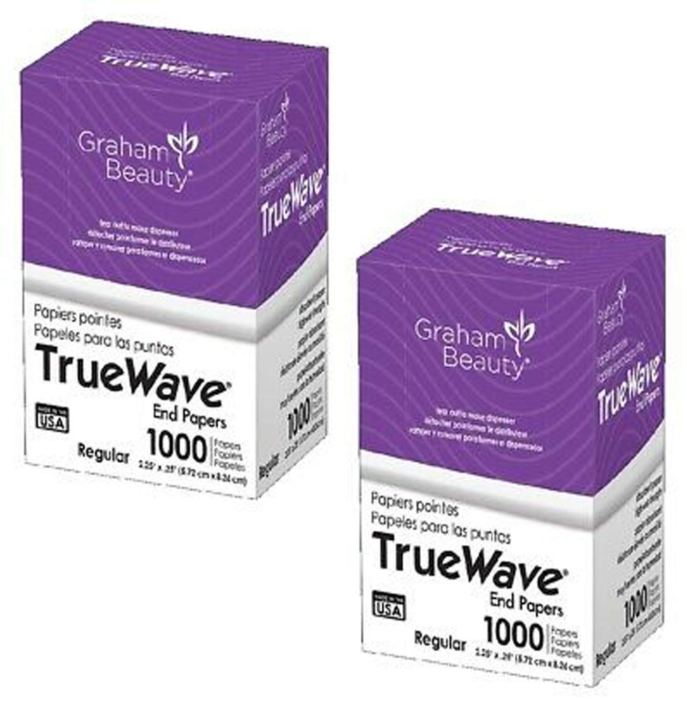 Truewave Jumbo End Paper - 1000 Pack for Hair Salon Use | Perfect for Hair Styling