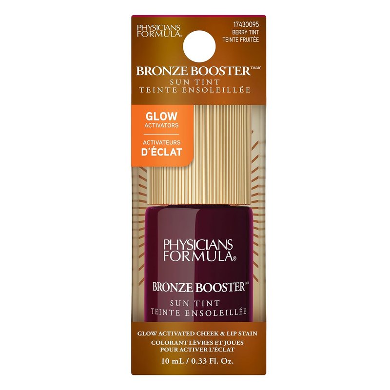 Sun Tint Glow Cheek & Lip Stain - Bronze Booster™ Activated Formula for Radiant Skin