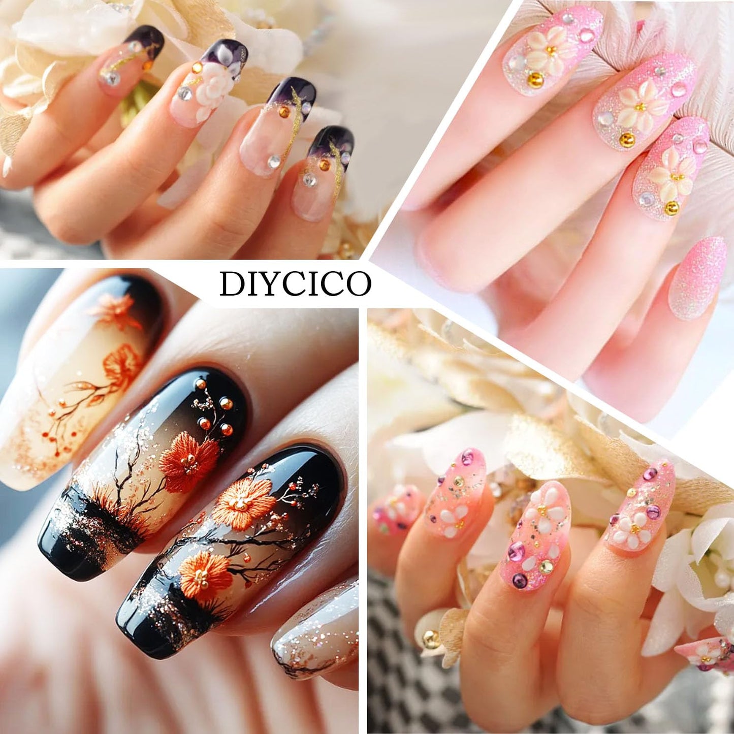 Nail Art Tools Set - 27 Pcs Including Brushes, Palette & Sculpting Pens | DIY Nail Art Kit
