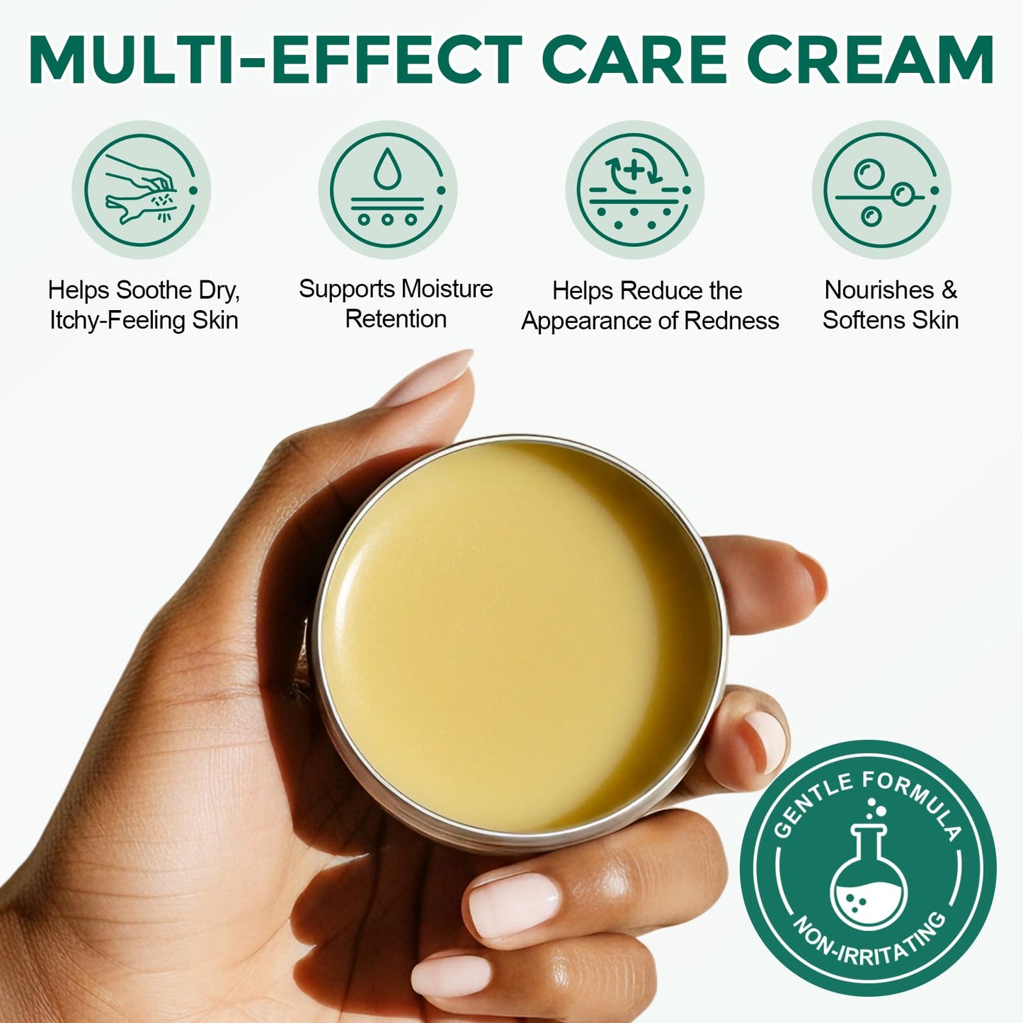 CFXYHNOX Tea Tree Oil Balm - Natural Skin Care for Dryness & Irritation, Soothes Itchy Skin, Multi-Purpose Relief for All Ages 1Pack