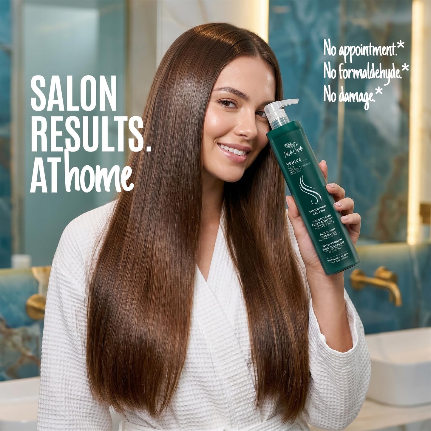 I Belli Capelli Venice Organic Keratin Hair Treatment Straightening