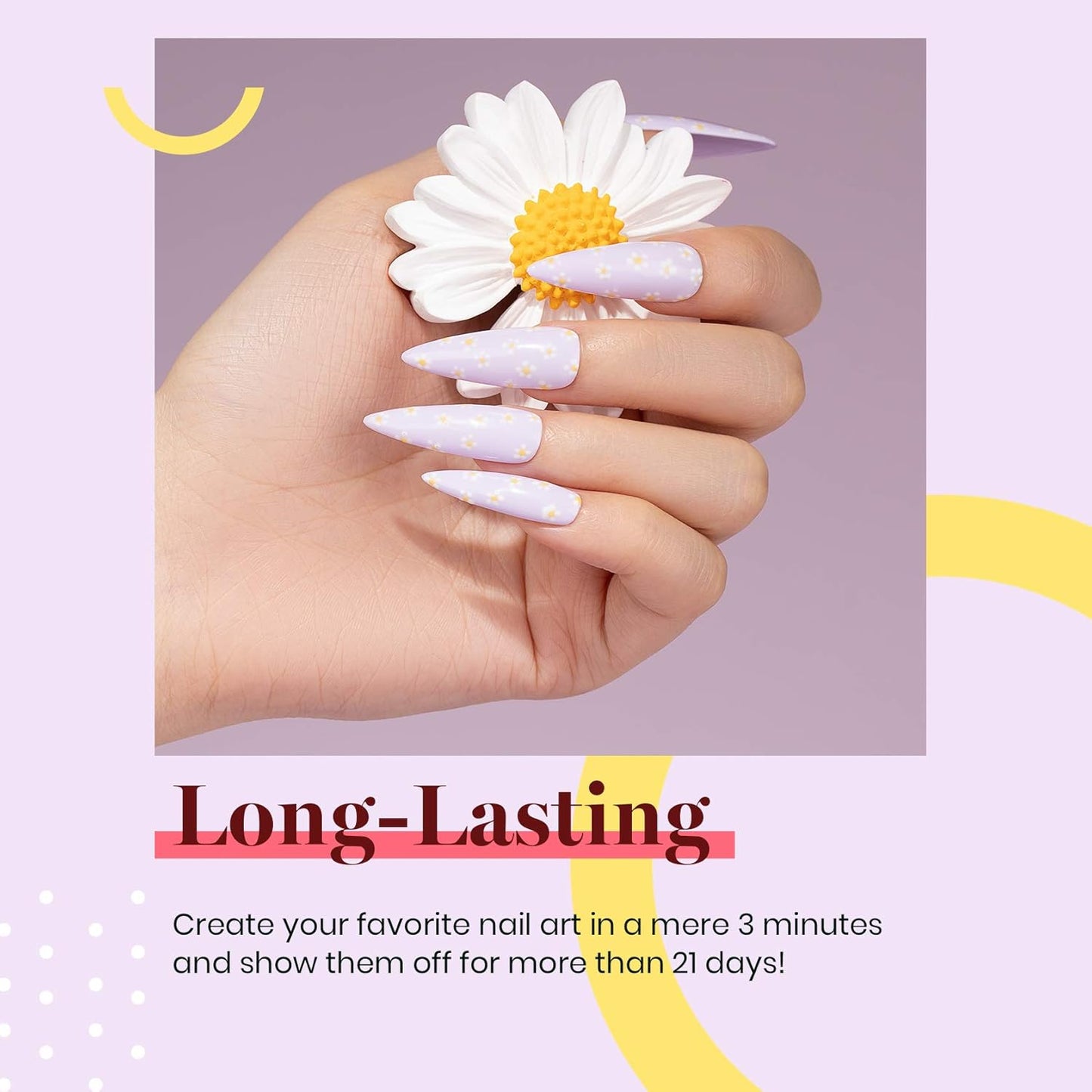Beetles Purple Gel Polish - Lilac Light Purple Nail Color | 15ml Soak Off UV LED Gel for Summer Manicure