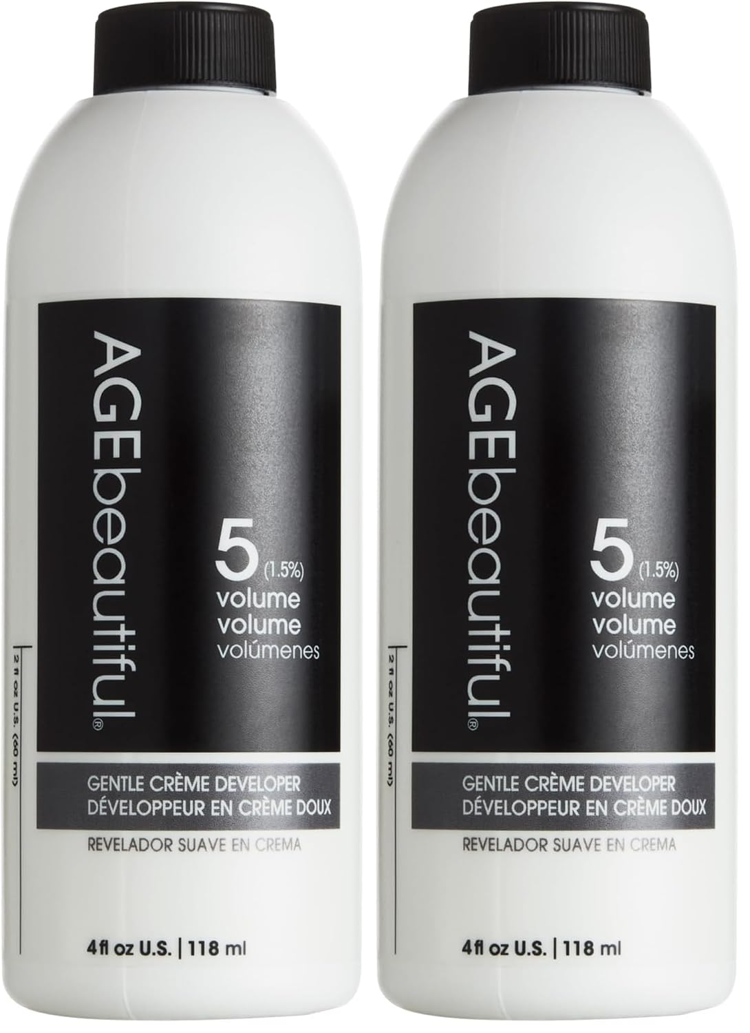 Gentle Creme Hair Developer for Permanent Color | Professional Gray Coverage & Long-Lasting Results - 20 Volume