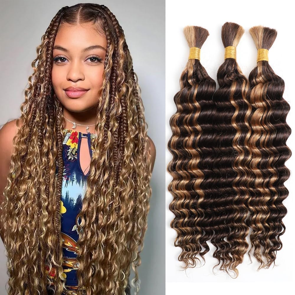 Dreadlock Extensions - 100% Human Hair, Handmade Permanent Locs | 30 Strands, 4 Inch, Can Be Dyed & Curled