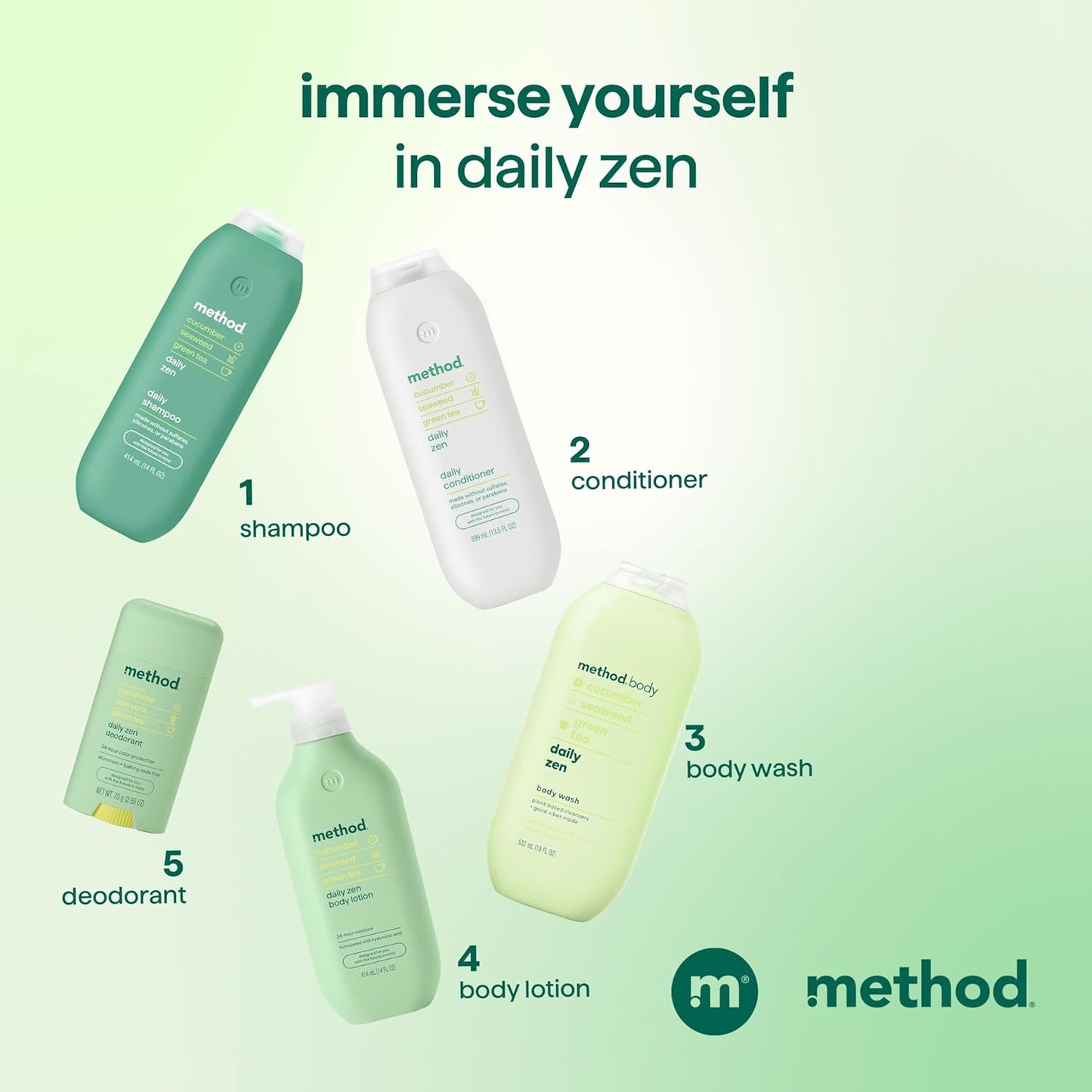 Daily Zen Conditioner - Nourishing Hydration for Color-Treated Hair - Sulfate, Paraben & Silicone Free | 13.5 oz