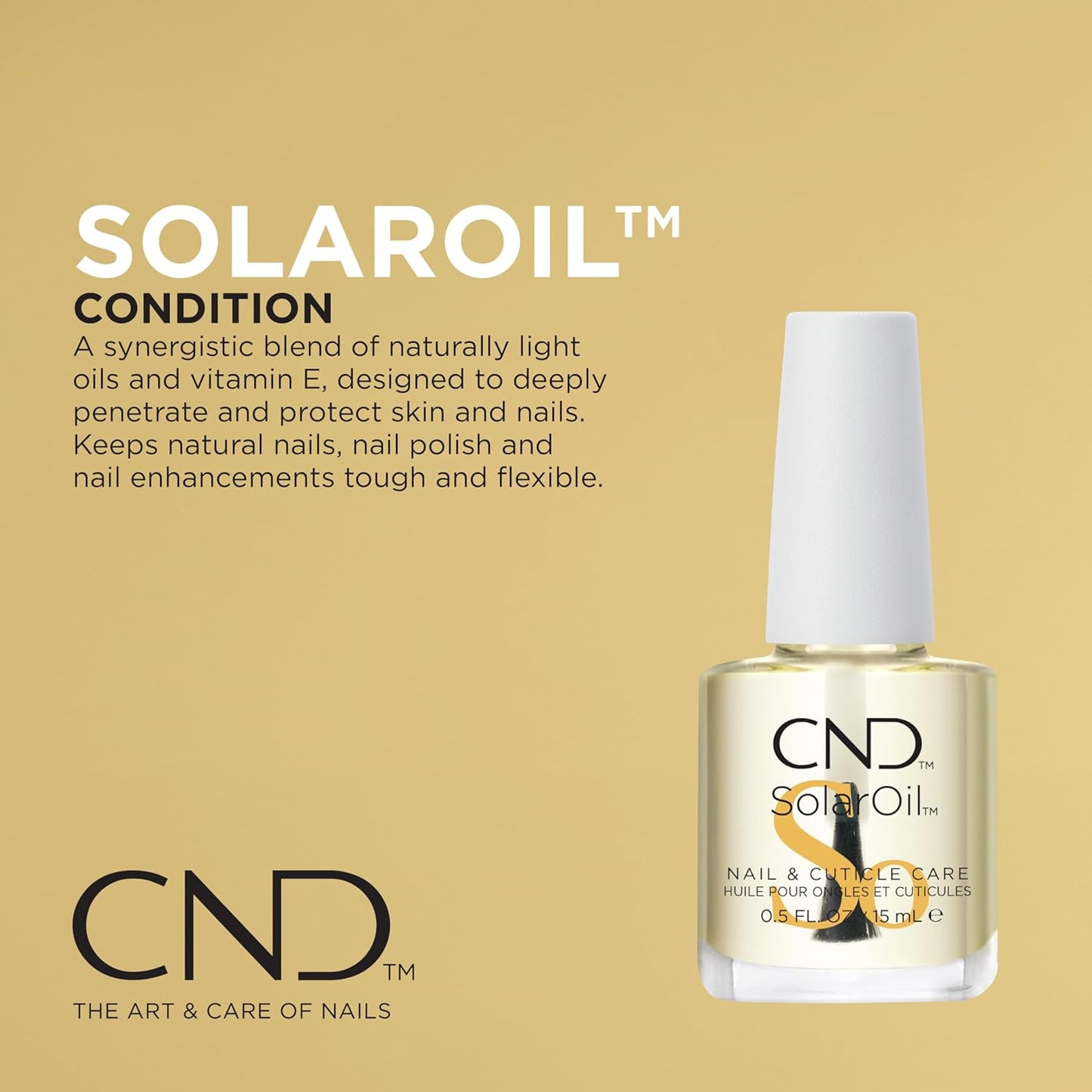 CND™ Care.Condition.Coat™ Kit - Nail Strengthener & Cuticle Treatment - 3-Piece Set for Healthy Nails
