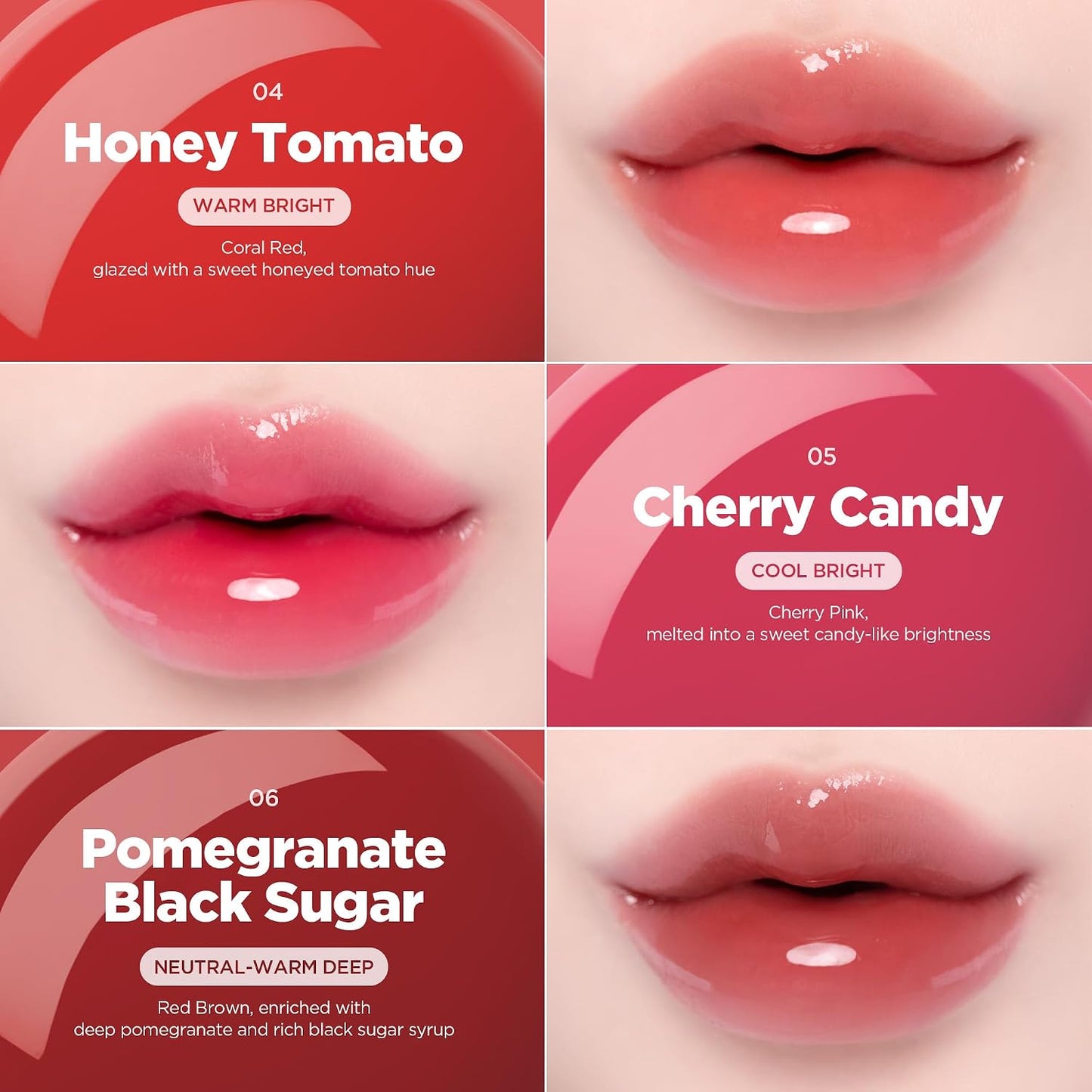 Lilybyred Sugar Wrapping Tint Gloss - Korean Lip Stain, Ceramide-Infused, Lightweight & Non-Sticky | 0.21 oz, 01 Peach Syrup