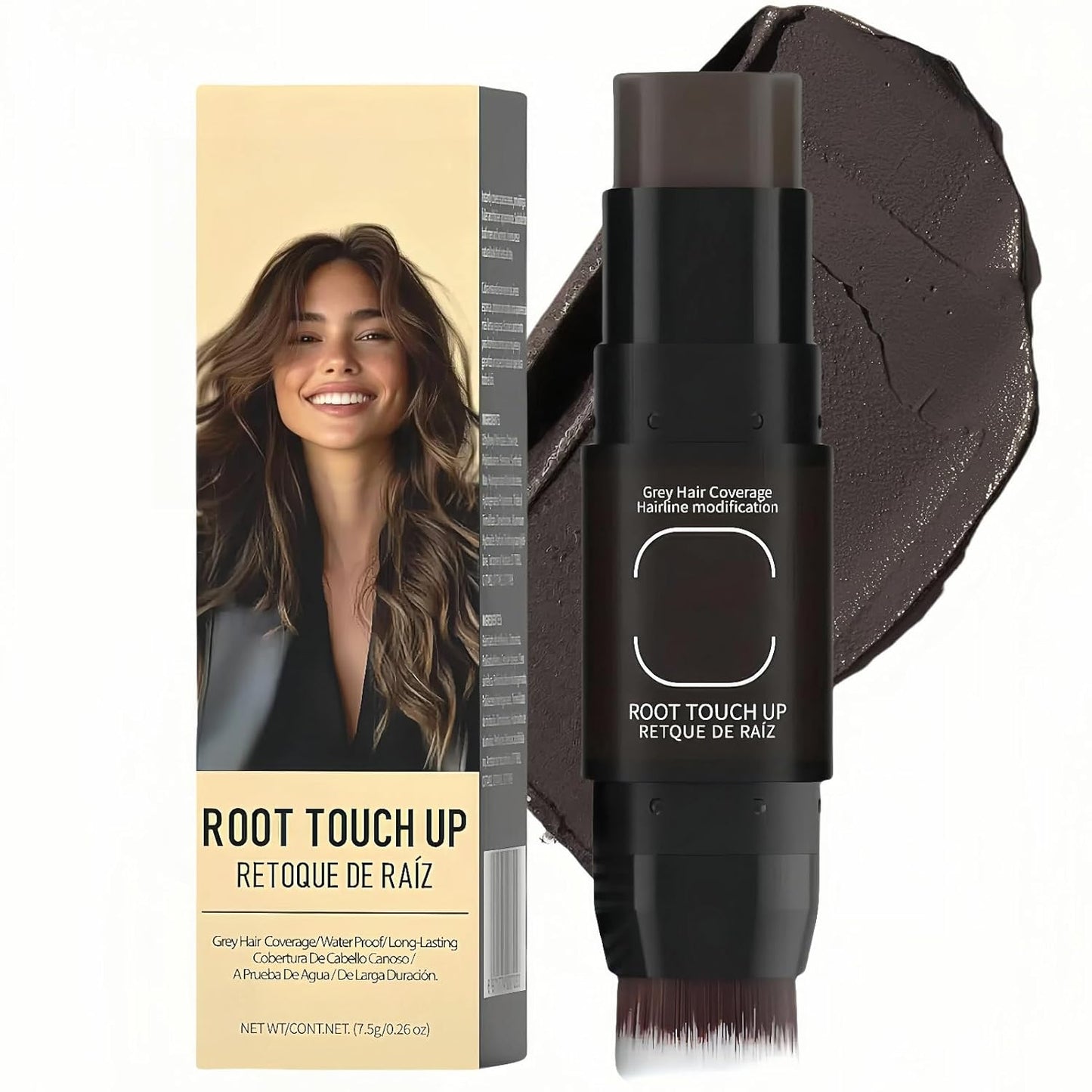 Root Touch Up Dark Brown - Quick Stick Instant Concealer for Roots & Grays | Easy Application