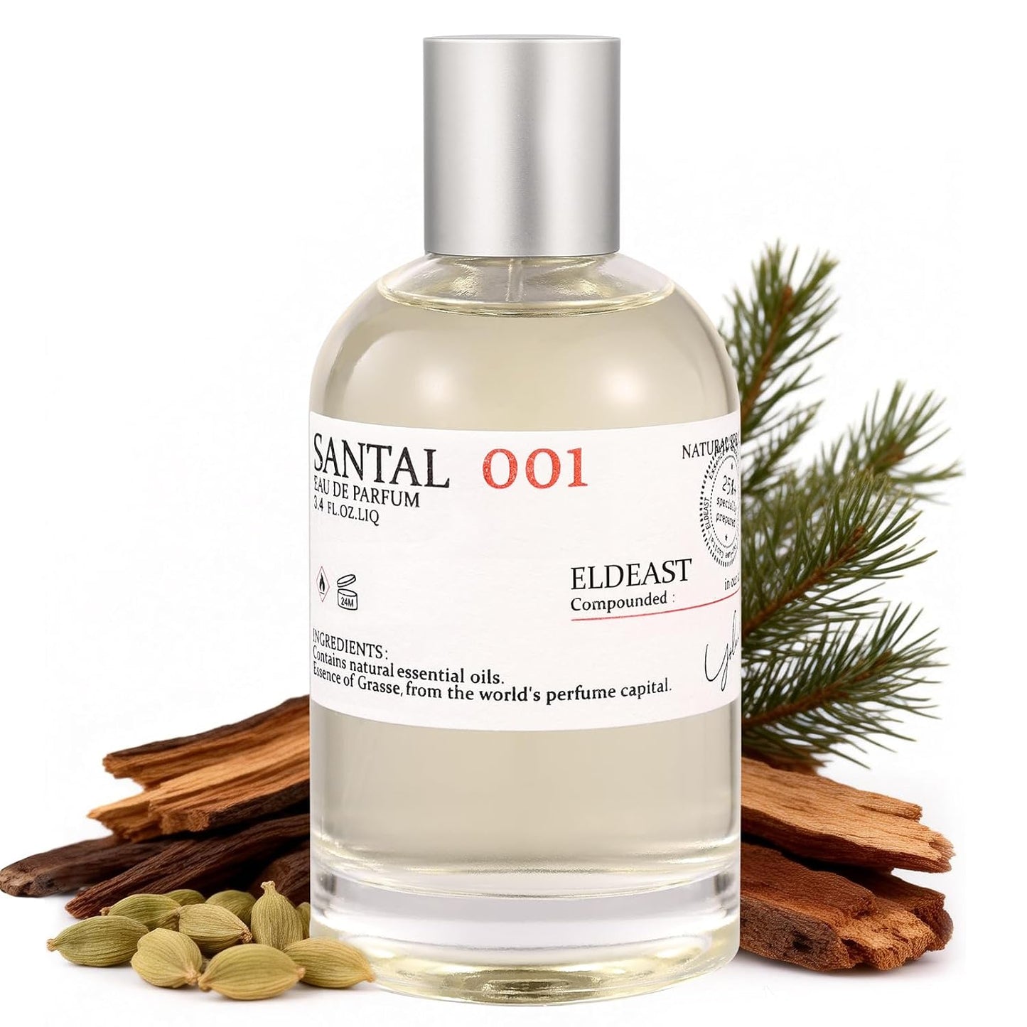 Matcha 012 Perfume - Unisex Oriental Fragrance with Matcha Tea, Fig & Cedar | 3.4 oz / 100 ml