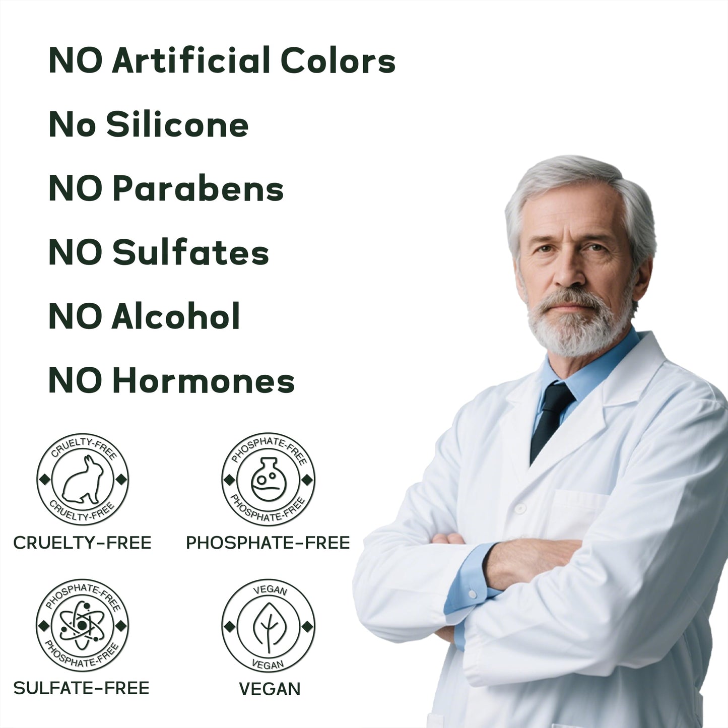 CLEANFULL Botanical Keratin Hair Mask, Silicone Free Hair Treatment Deep Repair Conditioner for Dry Damaged Hair, Reverse from Bleach, Color & Heat, Vegan (10fl oz)