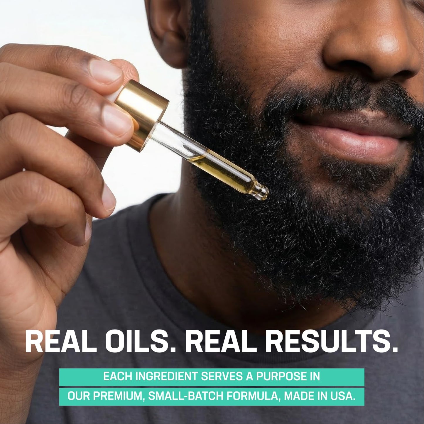 Uplift Provisions Beard Oil for Men – Softens & Hydrates, Reduces Dryness & Itch – Argan, Jojoba & Castor Beard Growth Oil – Lightweight, Non-Greasy, Peppermint & Lime Scent, 1 oz